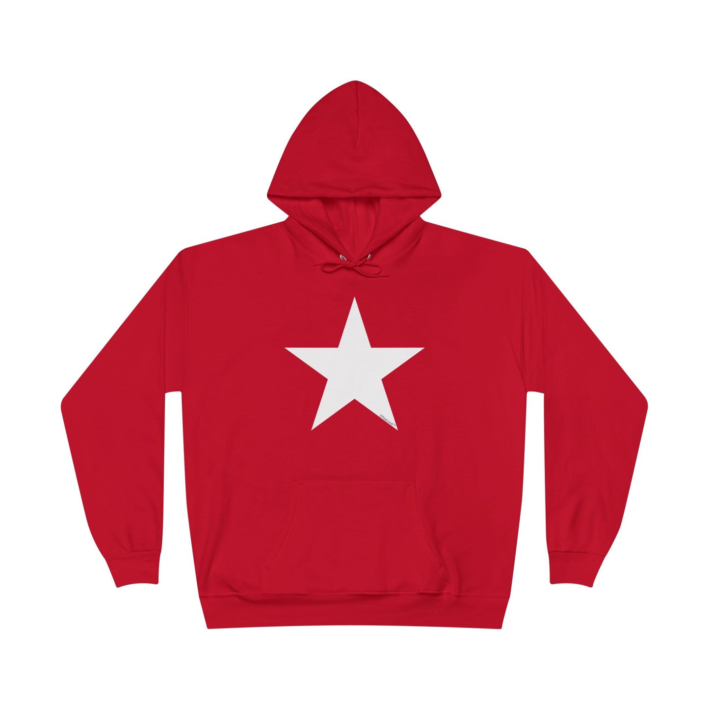 White Star Dark Adult Hoodie Sweatshirt by TOOLOUD