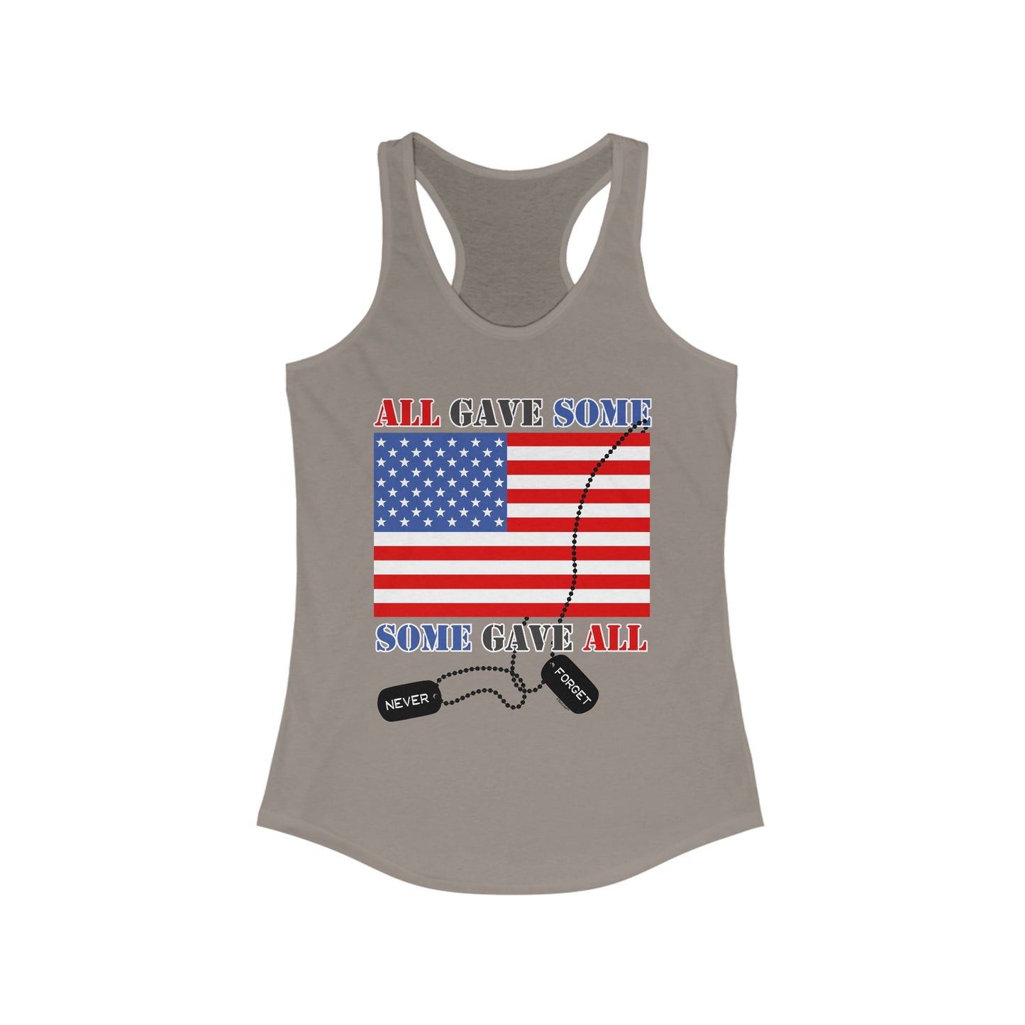 TOOLOUD All Gave Some Some Gave All Womens Tank Top