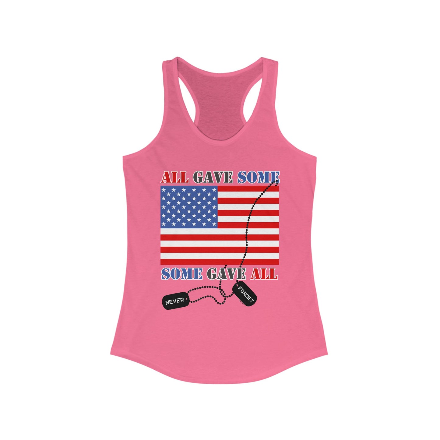 TOOLOUD All Gave Some Some Gave All Womens Tank Top