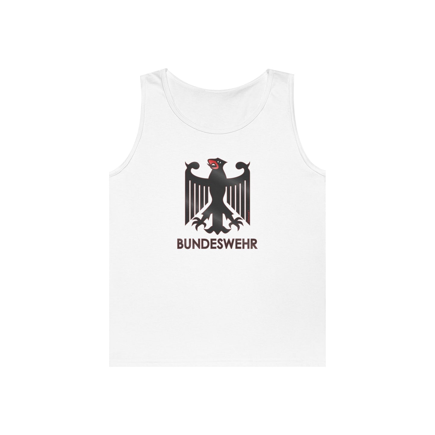 Bundeswehr Logo with Text Loose Tank Top by TOOLOUD