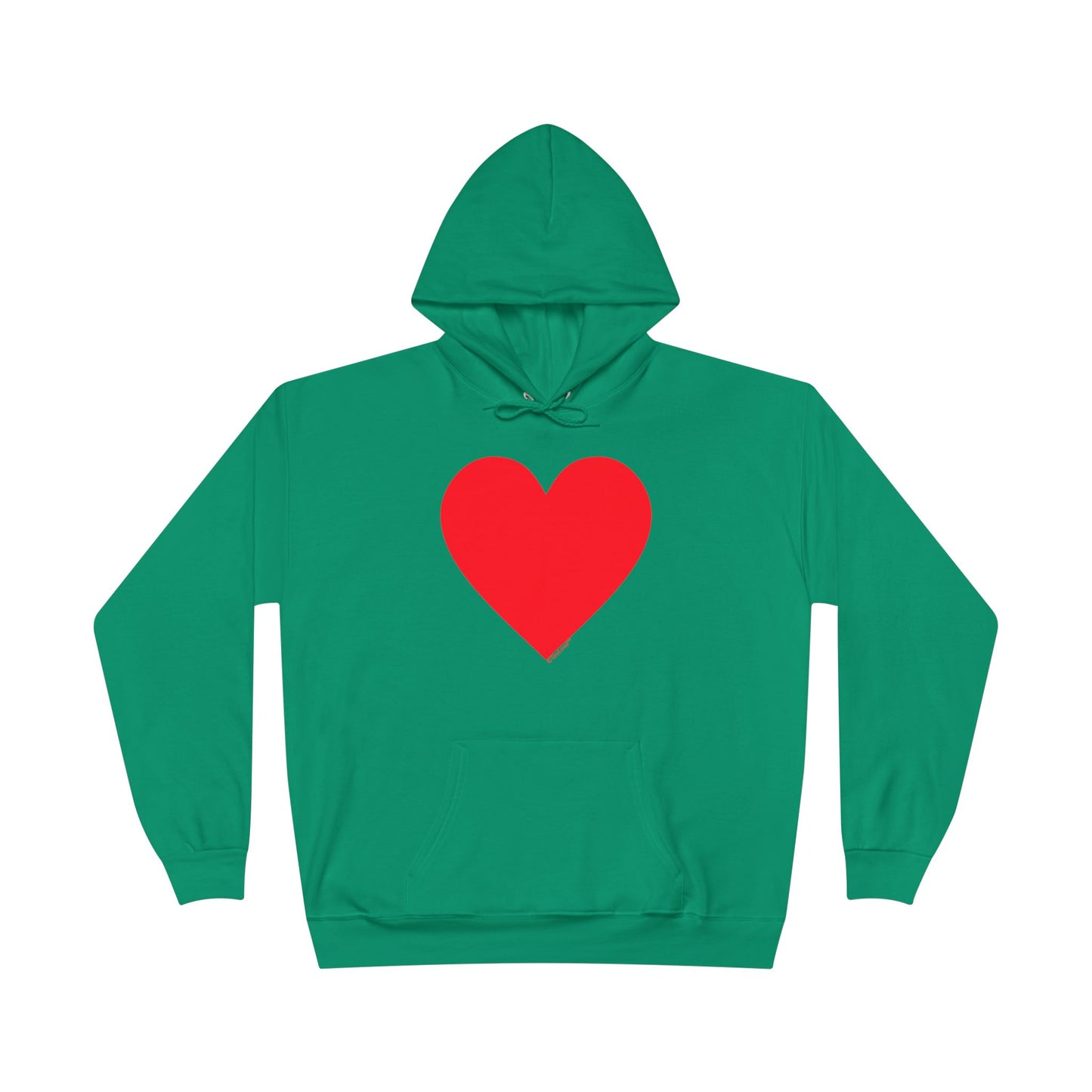 TOOLOUD Big Red Heart Valentine's Day Hoodie Sweatshirt – Romantic & Cozy Gift