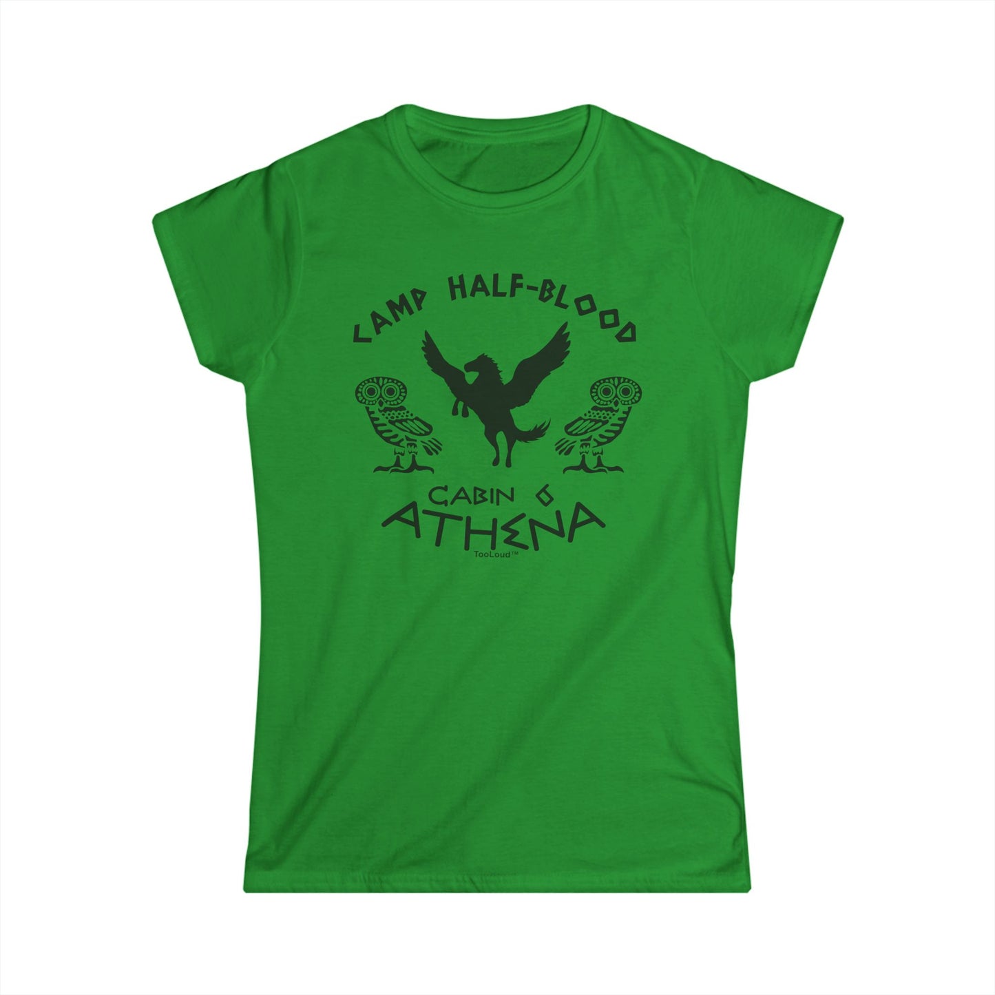 Camp Half Blood Cabin 6 Athena Juniors Style T-Shirt by TOOLOUD