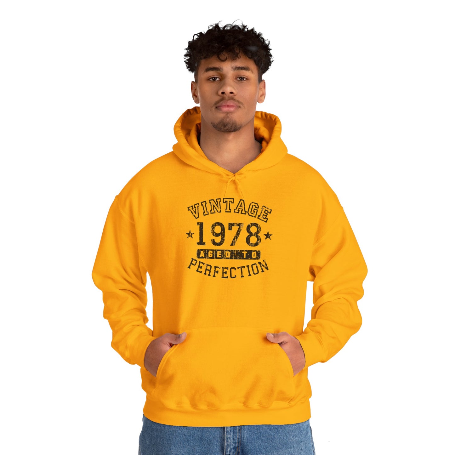TooLoud 1978 - Vintage Birth Year Unisex Hoodie Sweatshirt