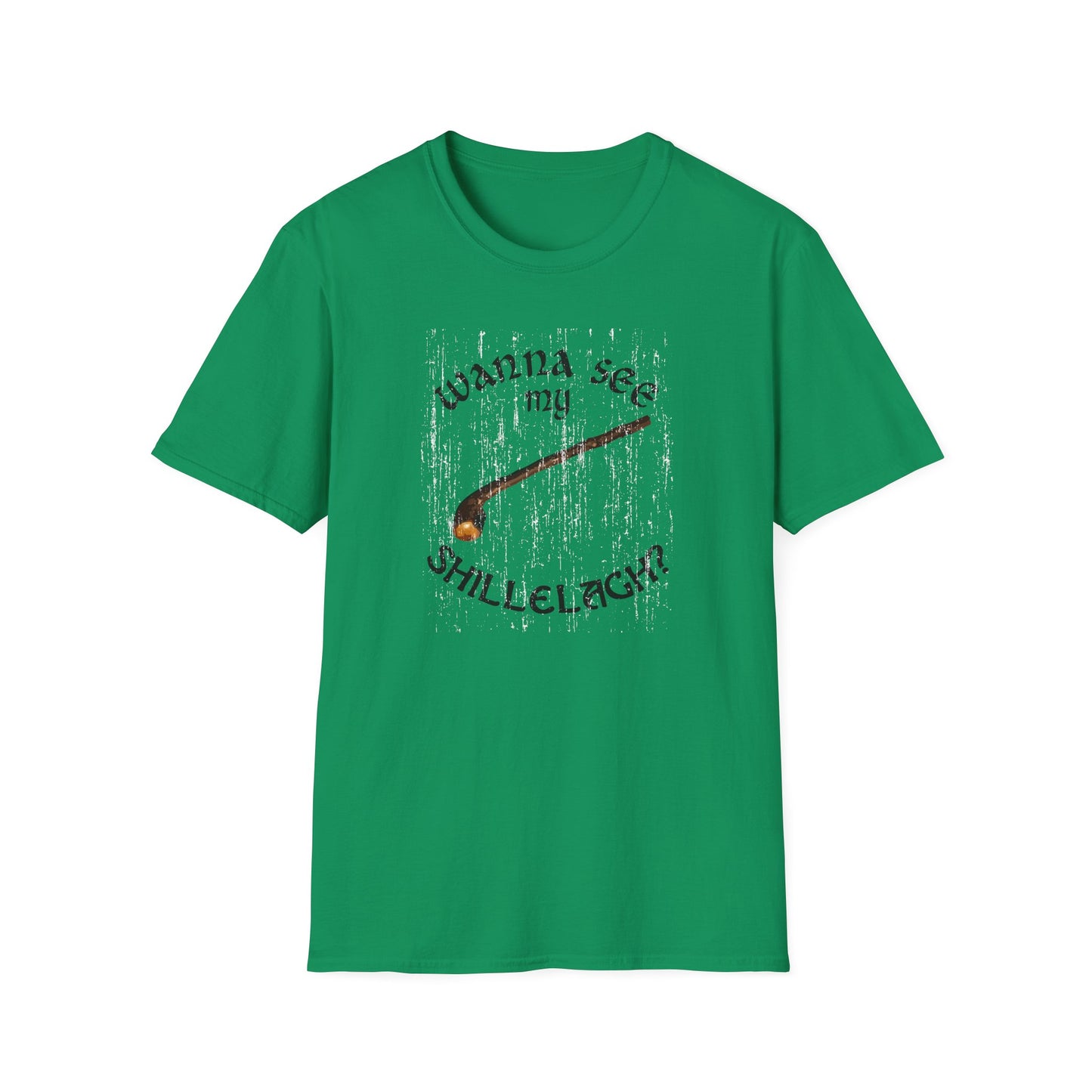 Wanna See My Shillelagh Adult Unisex T-Shirt by TOOLOUD