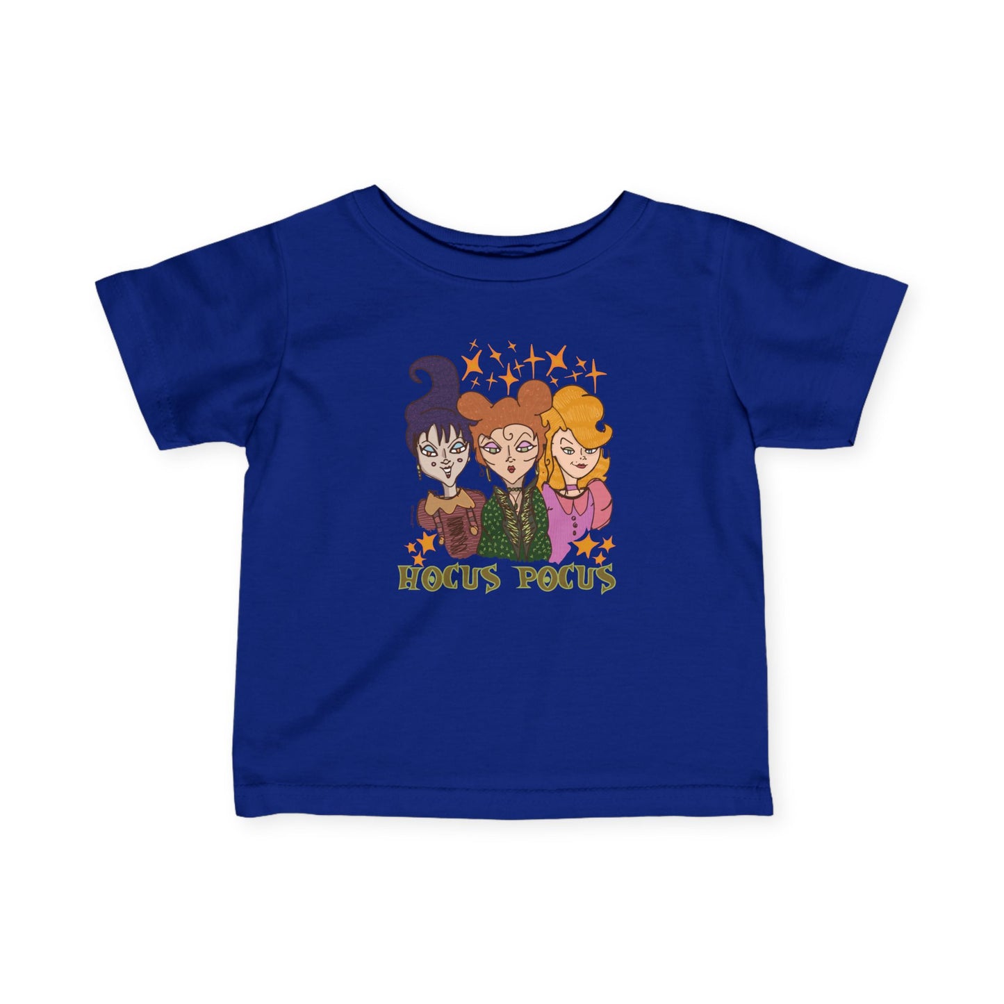Hocus Pocus Witches Infant T-Shirt by TOOLOUD – Cute and Spooky Baby Apparel