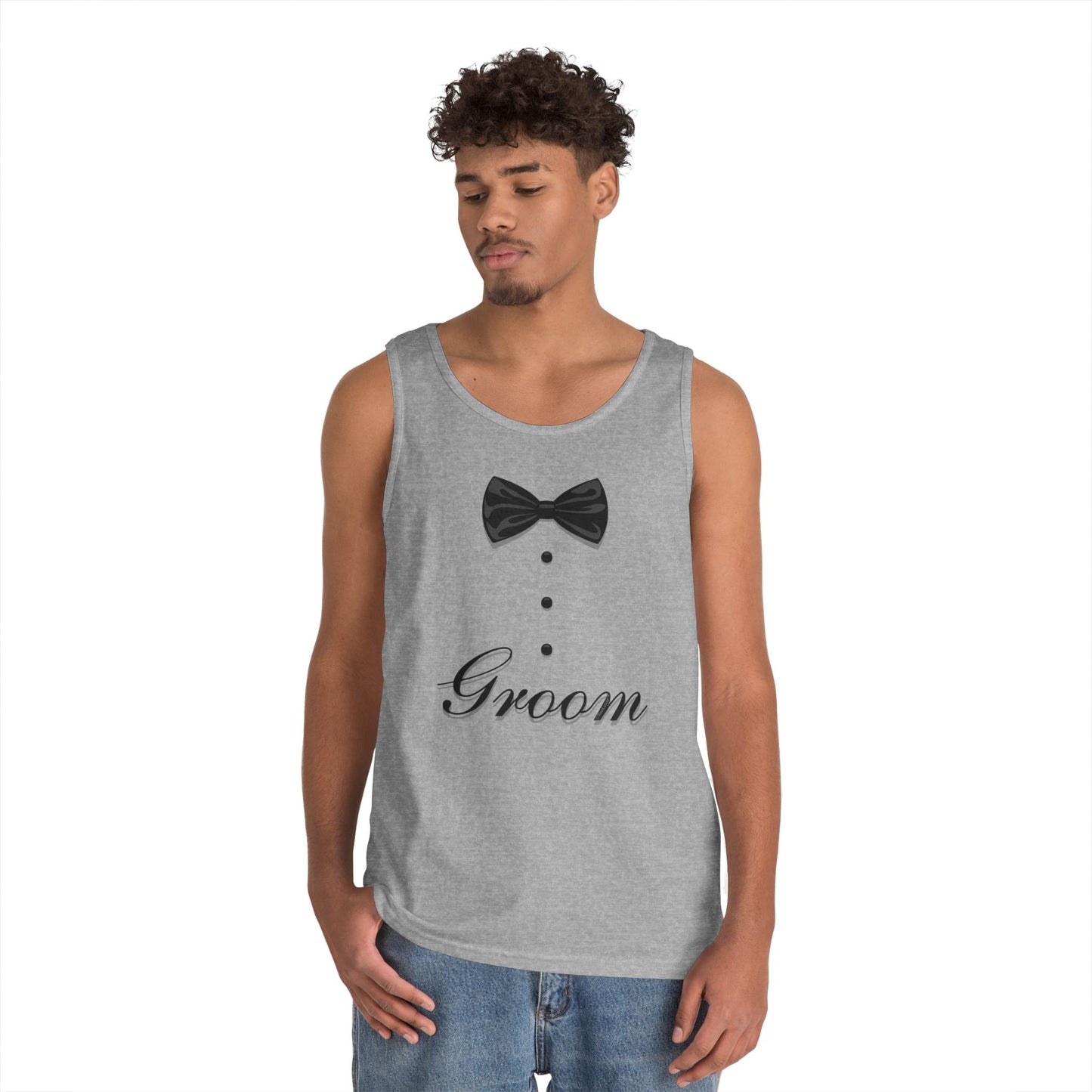 Tuxedo - Groom Loose Tank Top by TOOLOUD
