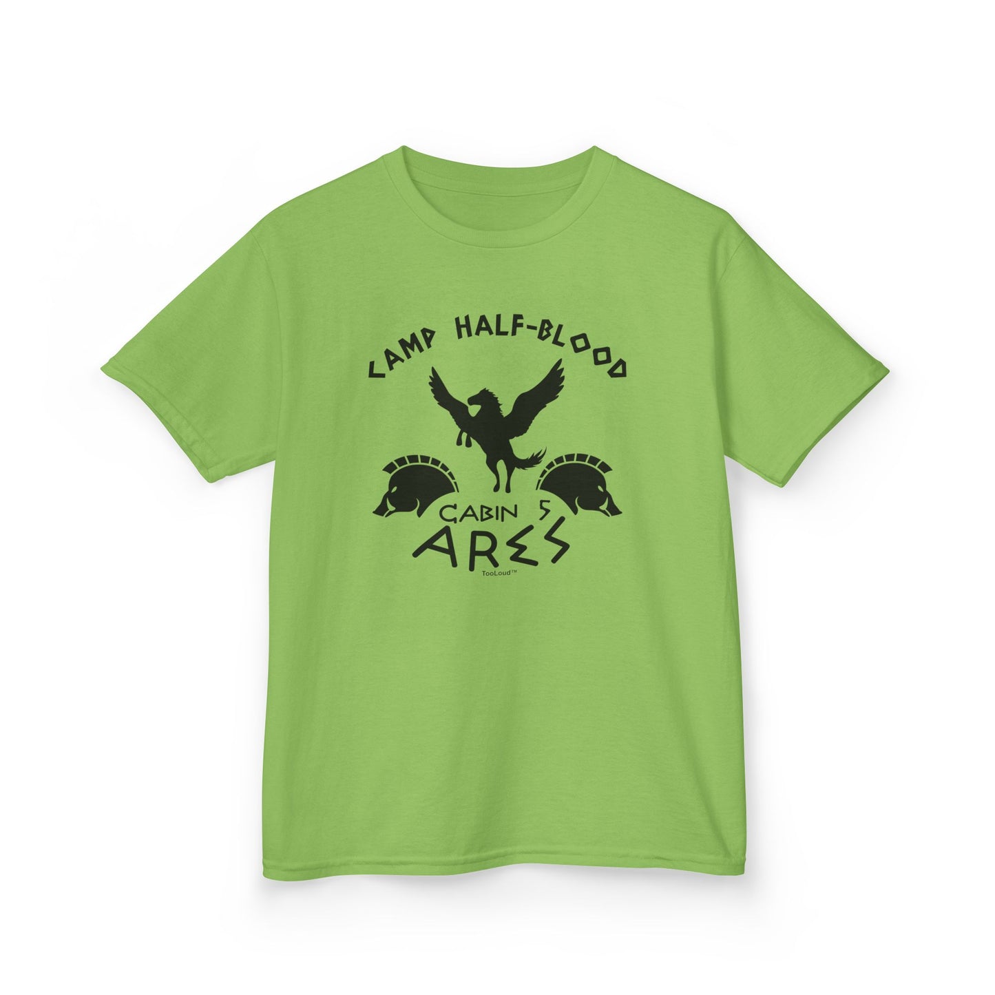 Camp Half Blood Cabin 5 Ares Children's T-Shirt by TOOLOUD