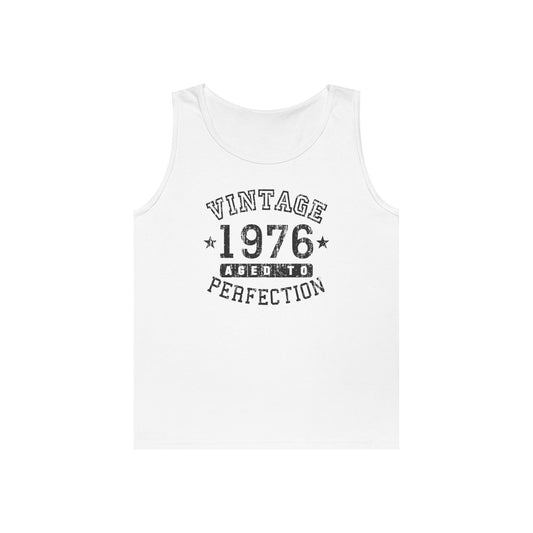 1976 – Vintage Birth Year Unisex Tank Top by TOOLOUD