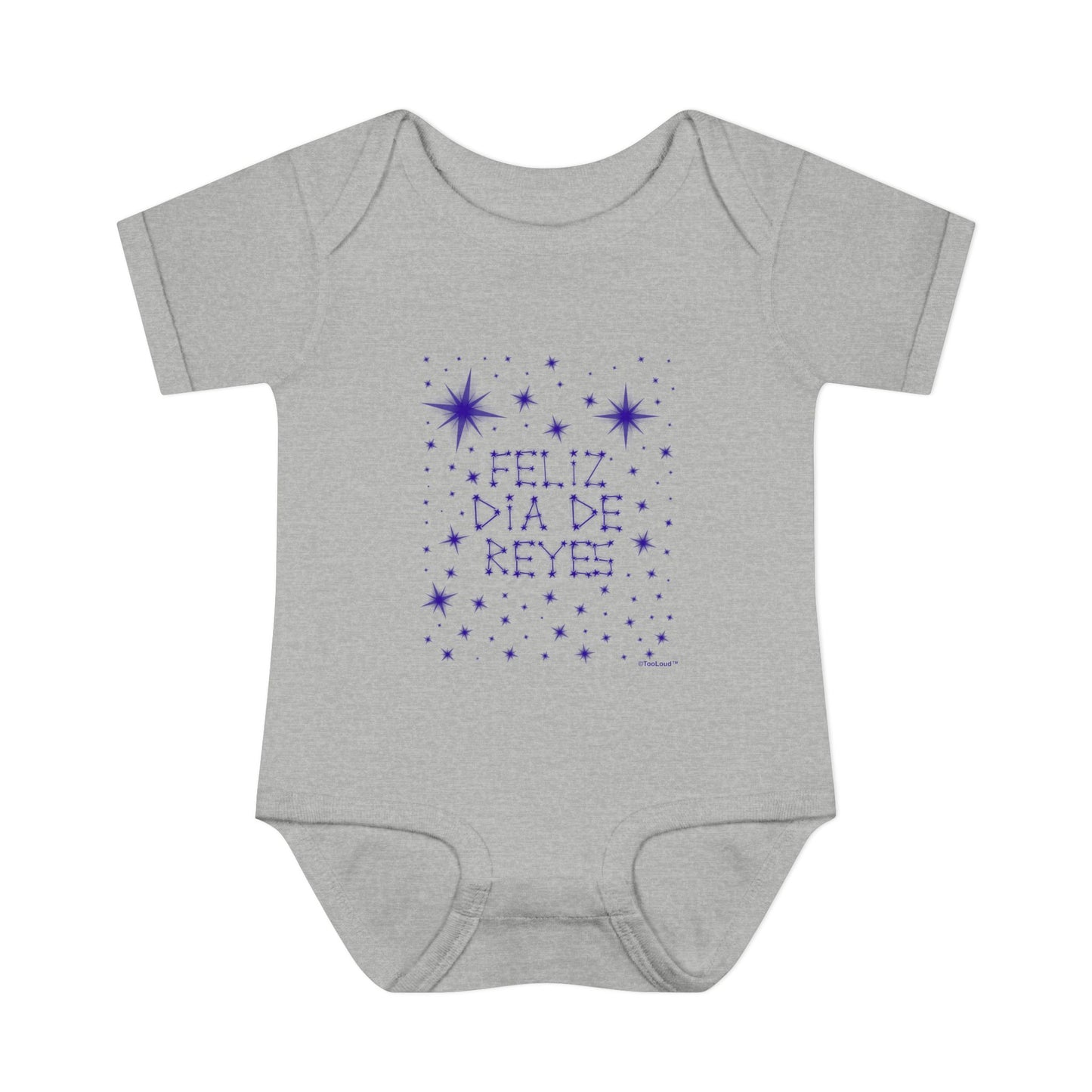 Feliz Dia de Reyes - Estrellas Brillantes Baby Romper Bodysuit by TOOLOUD