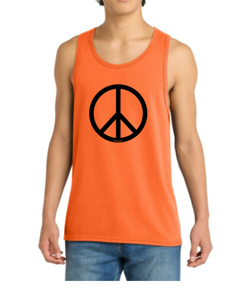 Peace Sign Symbol Men's Tank Top by TOOLOUD