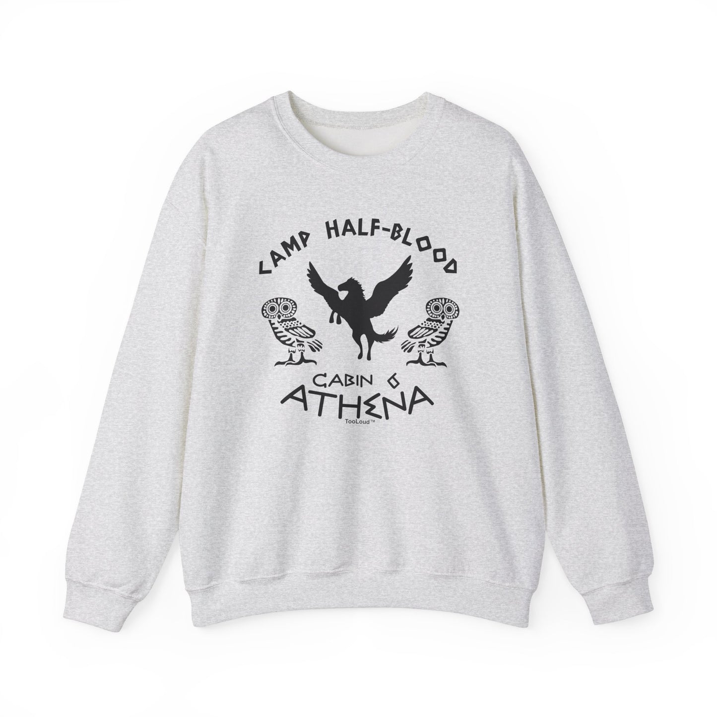 Camp Half Blood Cabin 6 Athena Adult Unisex Sweatshirt by TOOLOUD
