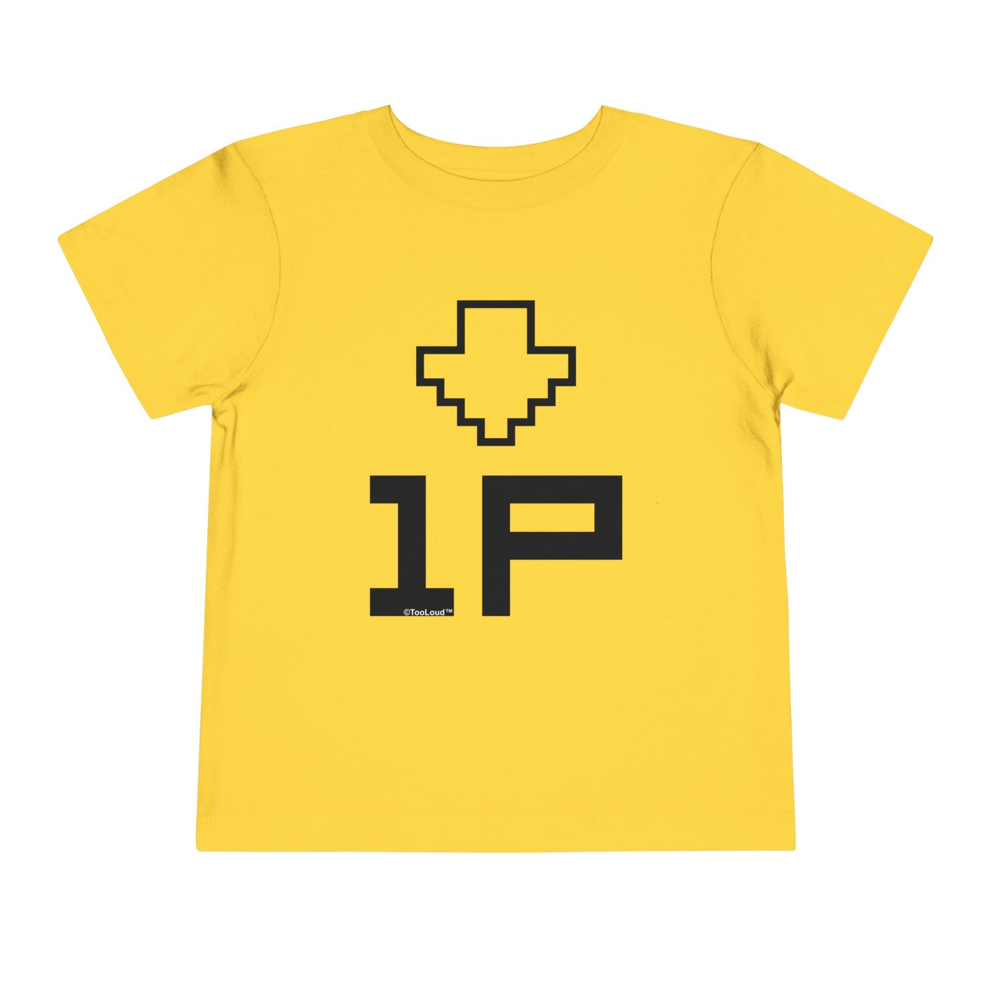 Player One Toddler T-Shirt – Brother or Sister Gamer Shirt by TOOLOUD