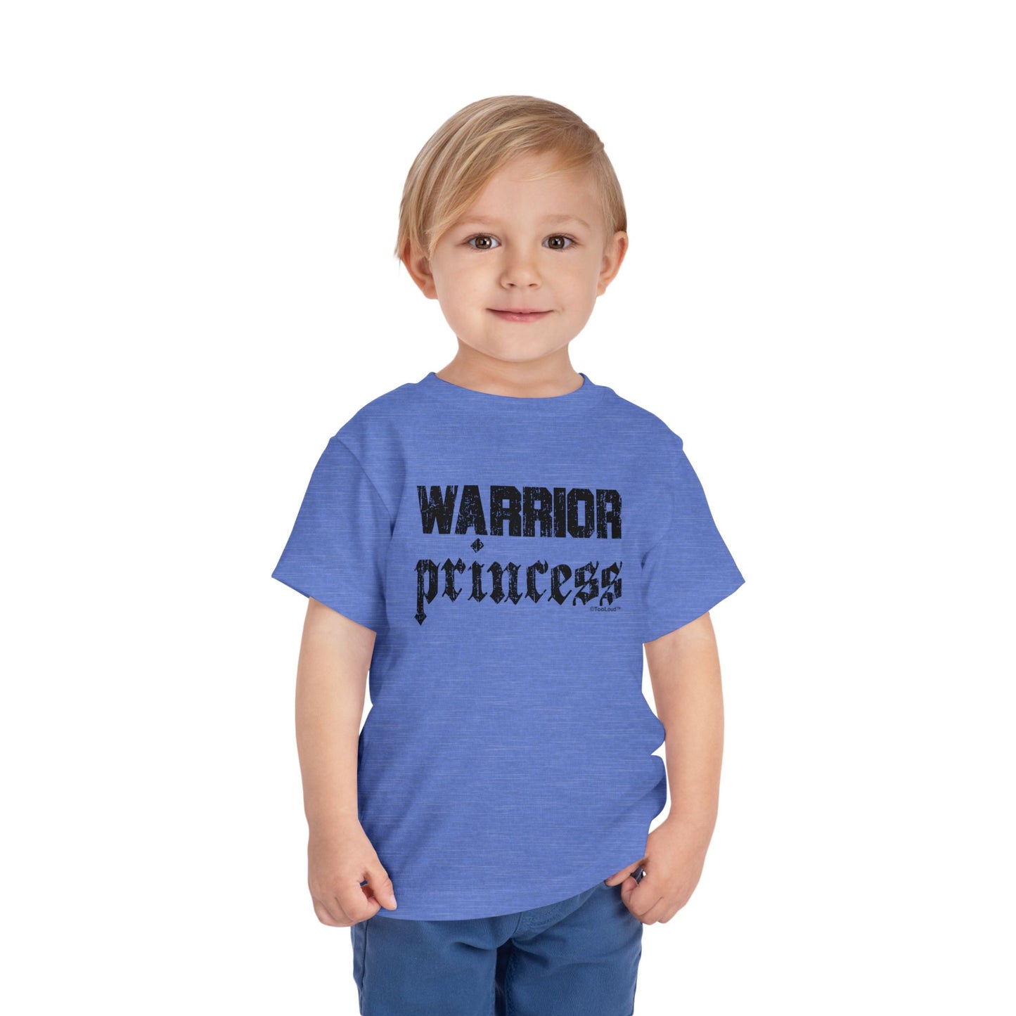 Warrior Princess Script Toddler T-Shirt by TOOLOUD