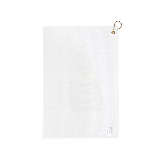 Queen Bee Mother's Day Micro Terry Grommet Golf Towel 16 x 24 Inch by TOOLOUD
