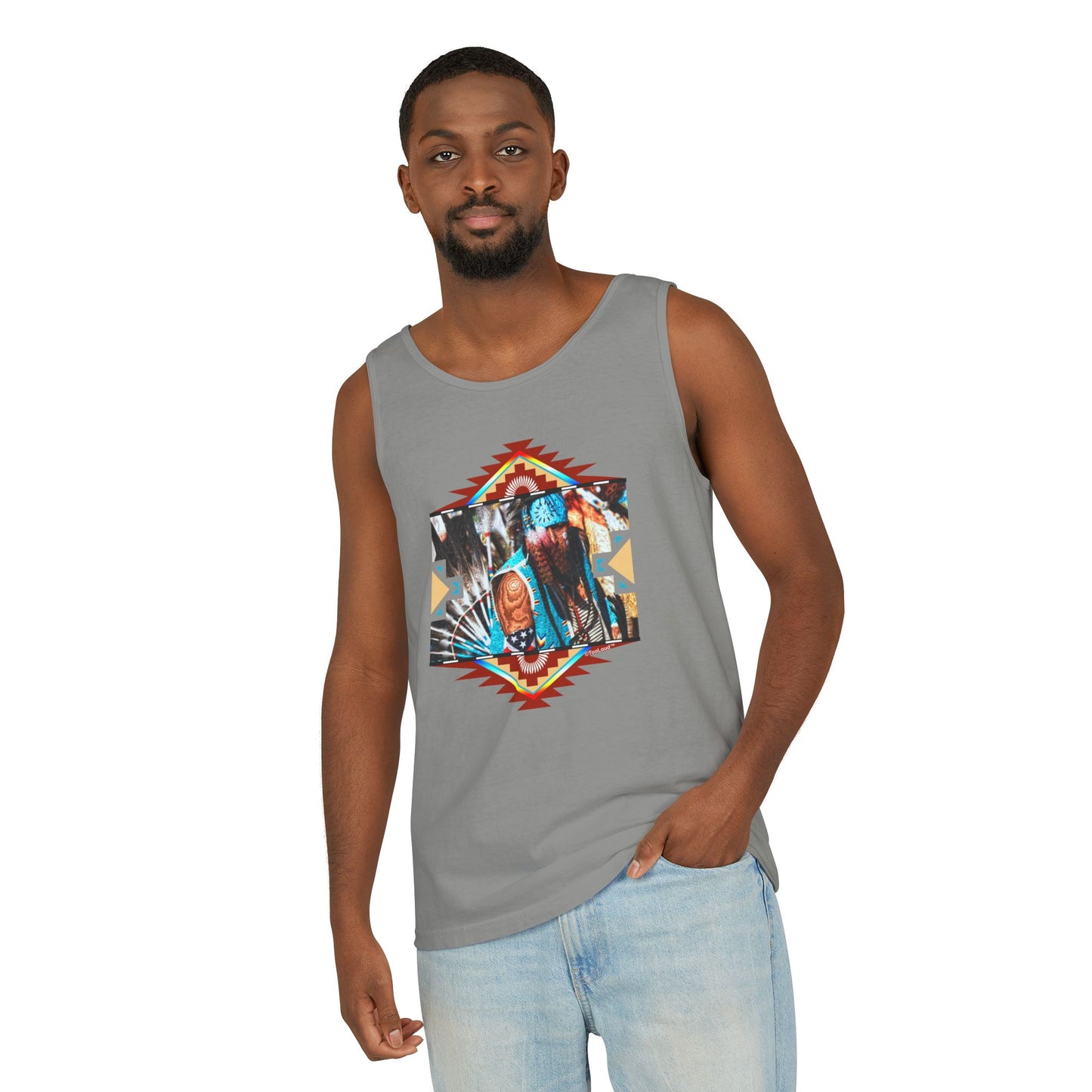 Native American Dancer Design #2 Loose Tank Top by TOOLOUD