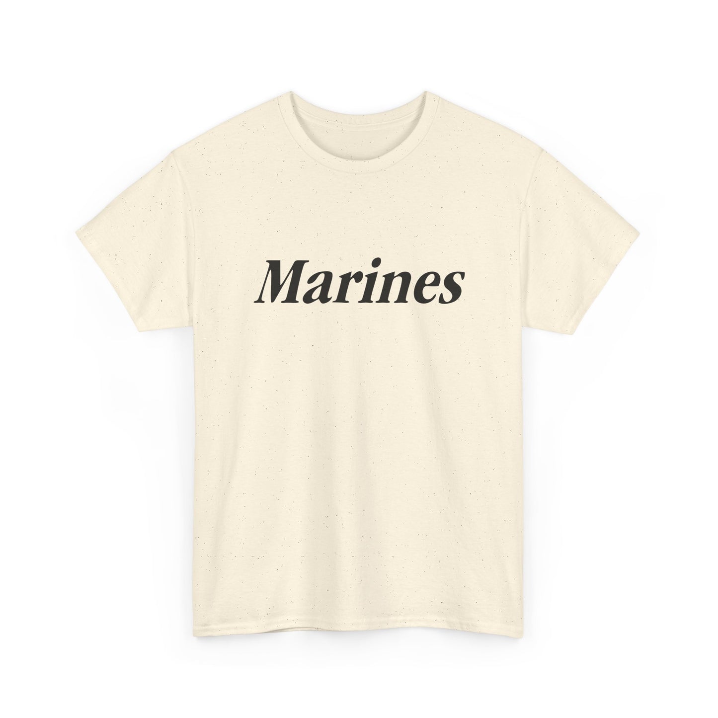 Marines Unisex Heavy Cotton Tee T-Shirt by TOOLOUD