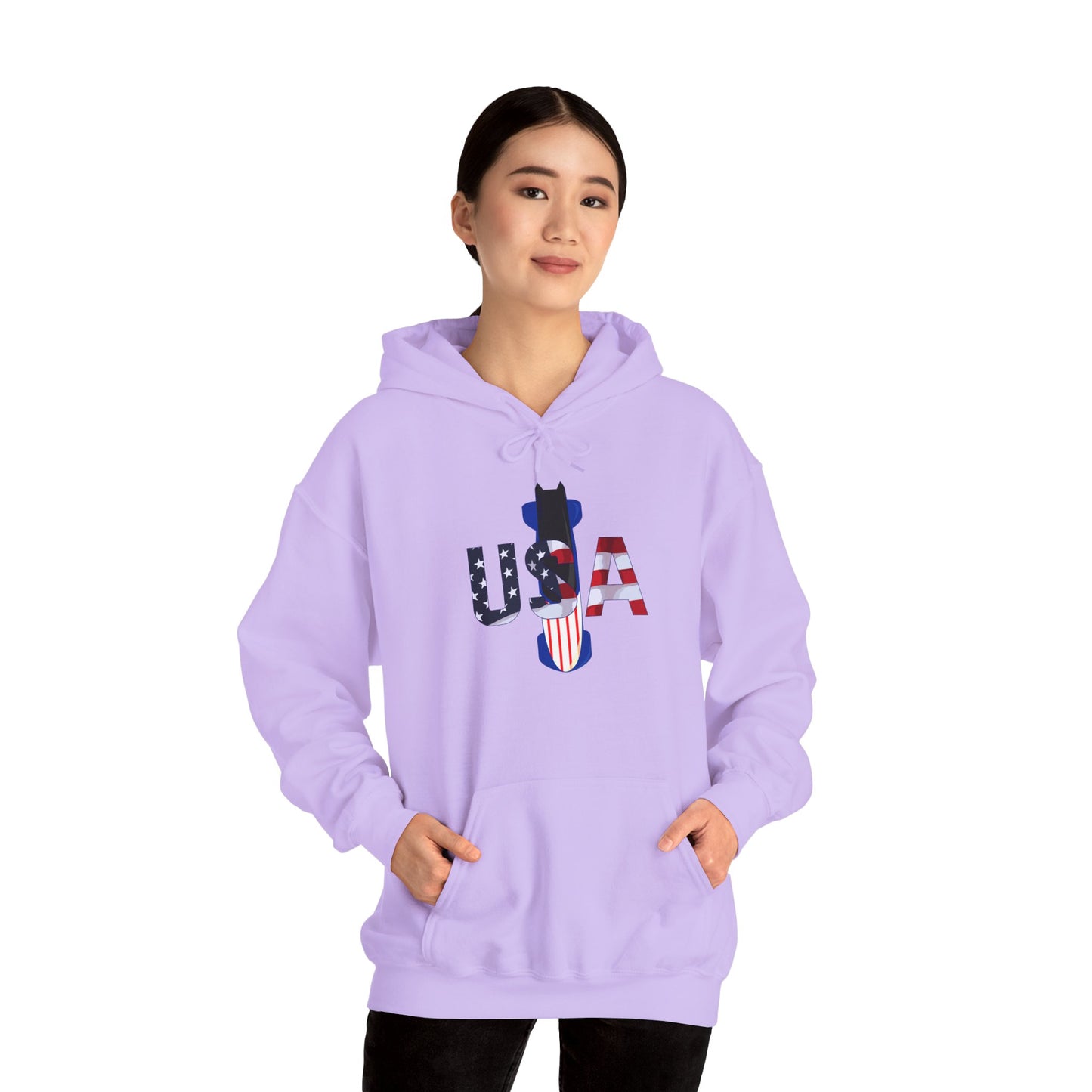 USA Bobsled Hoodie Unisex Sweatshirt by TooLoud