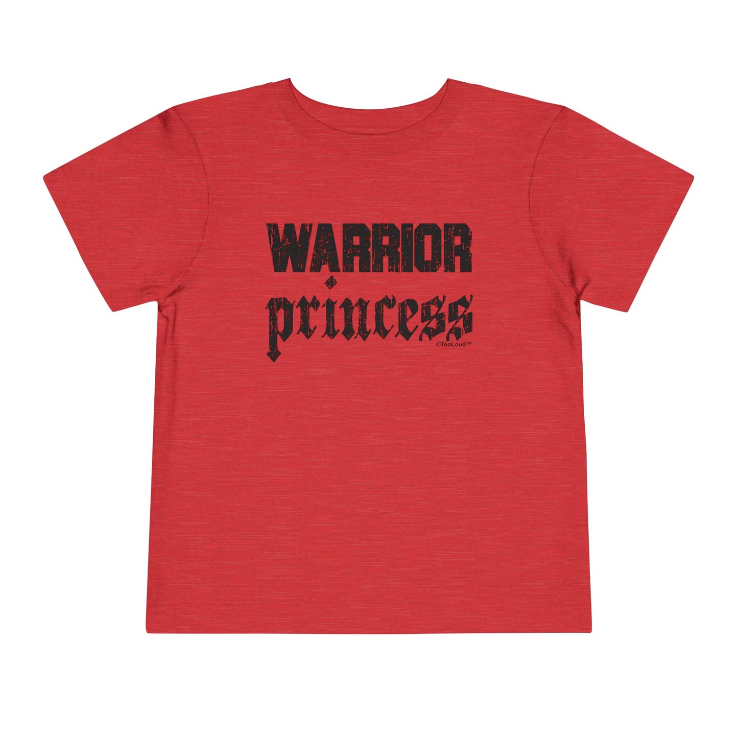 Warrior Princess Script Toddler T-Shirt by TOOLOUD
