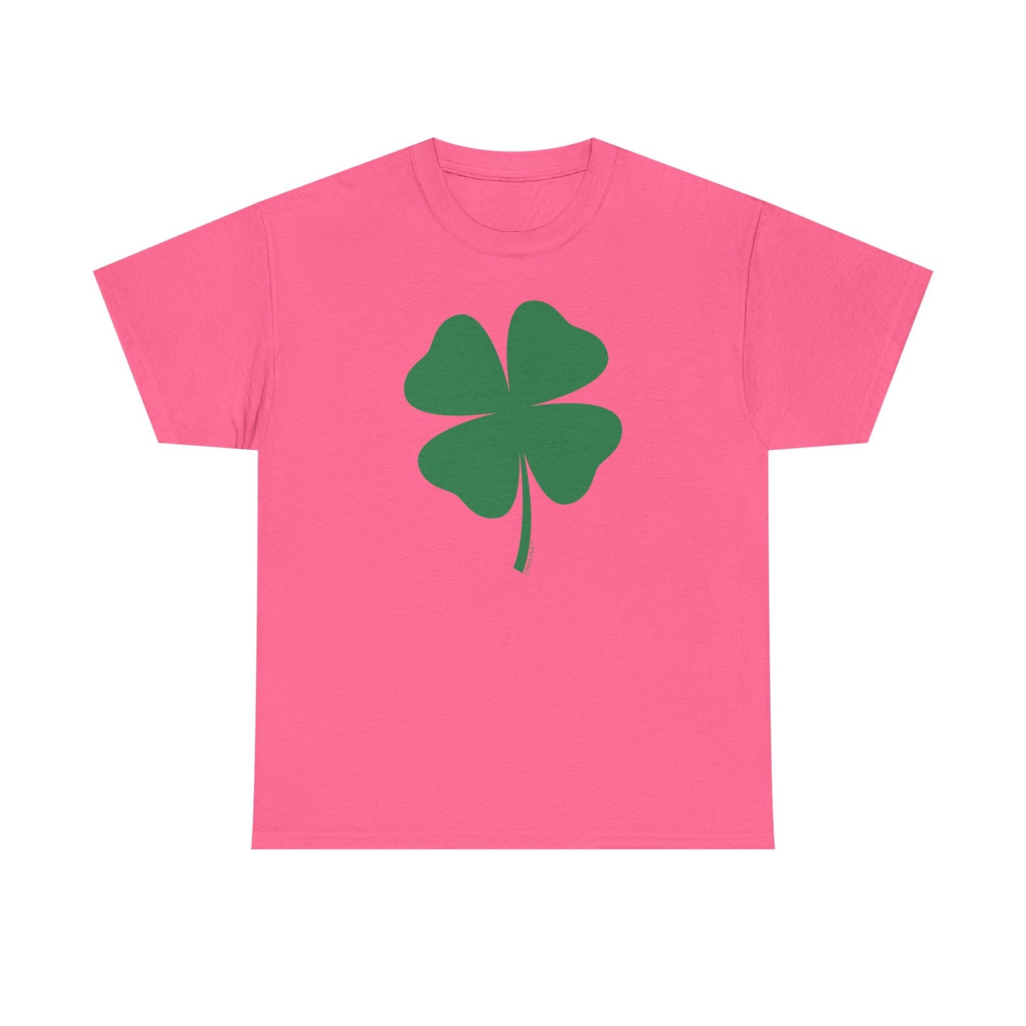 Four Leaf Clover: Adult Print T-Shirt for St. Patrick's Day Celebrations by TOOLOUD