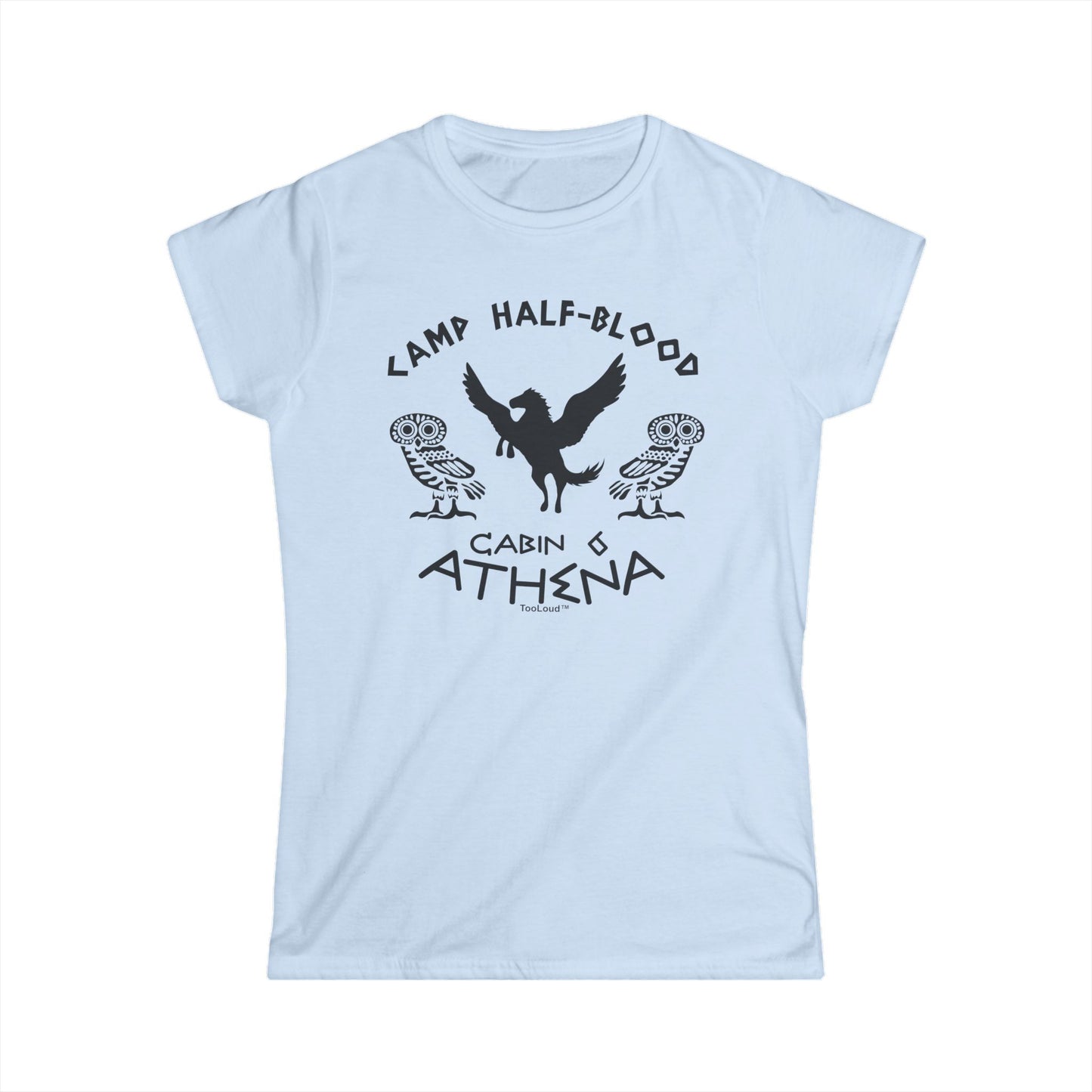 Camp Half Blood Cabin 6 Athena Juniors Style T-Shirt by TOOLOUD