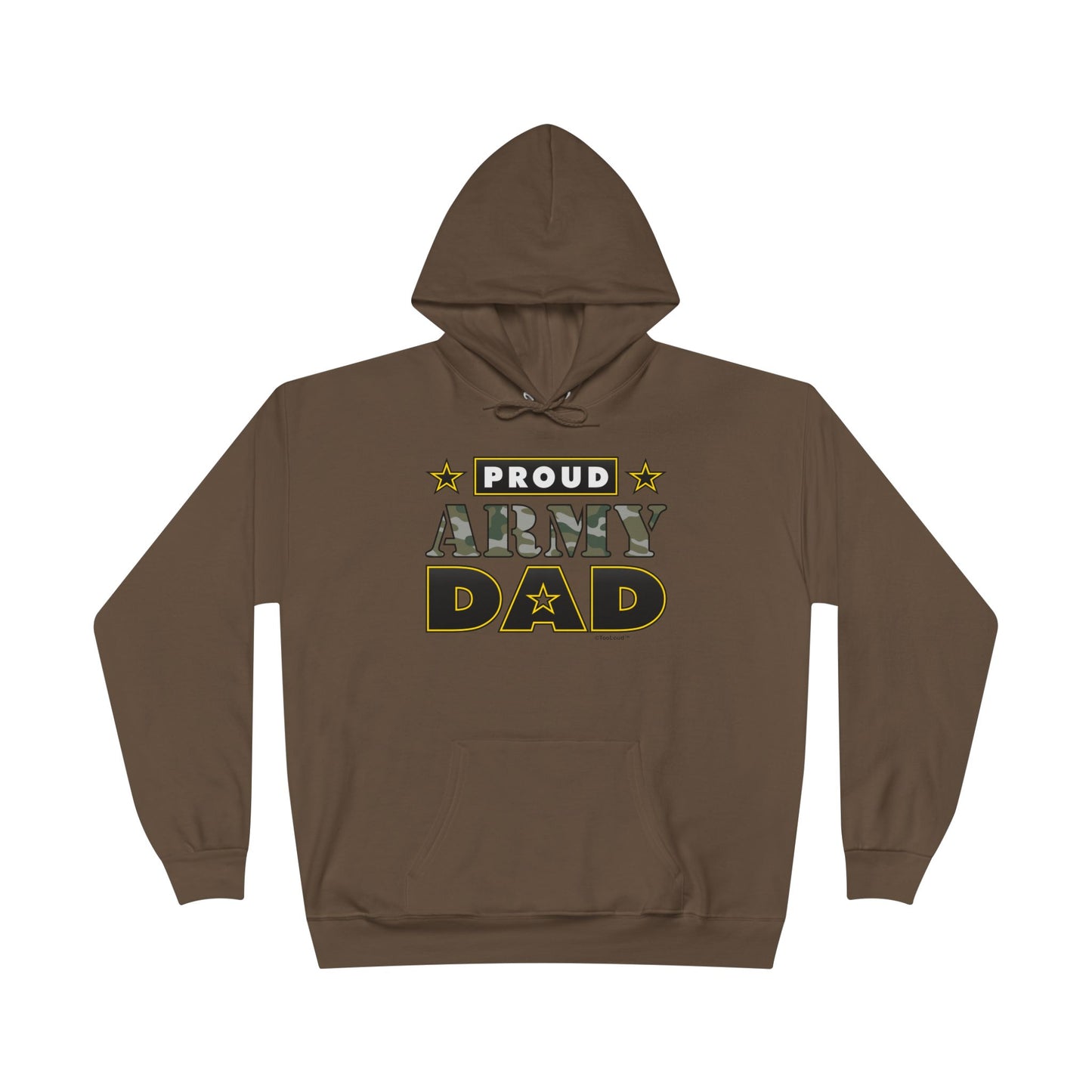 Proud Army Dad Adult Hoodie Sweatshirt by TOOLOUD