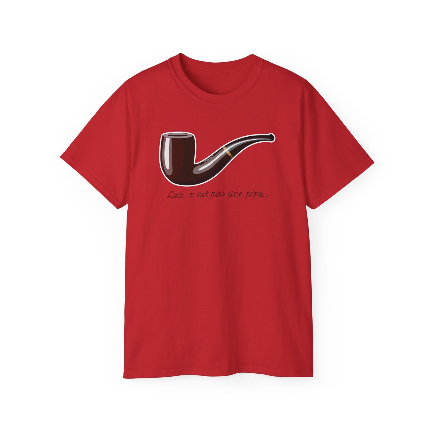 TOOLOUD Ceci N'est Pas Une Pipe Women's T-Shirt