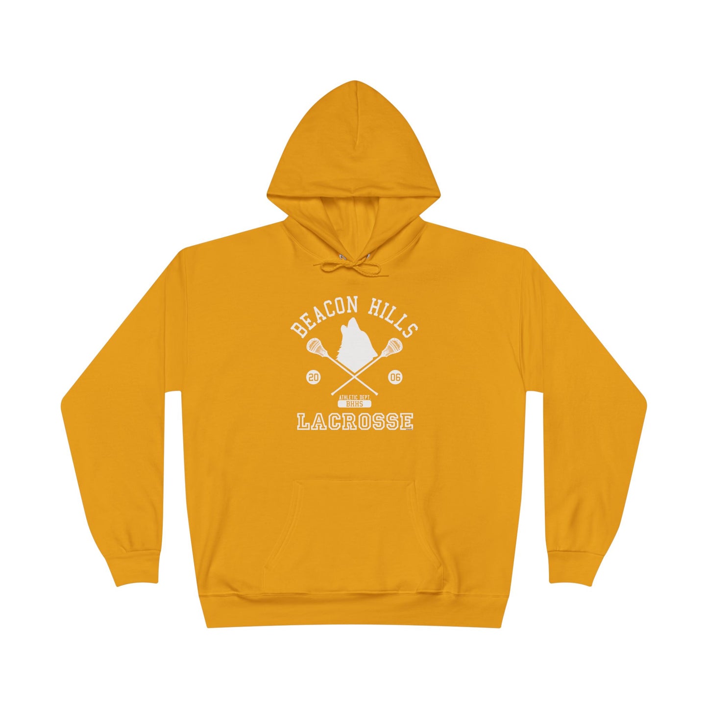 TOOLOUD Beacon Hills Lacrosse Wolf Adult Pullover Hoodie Sweatshirt