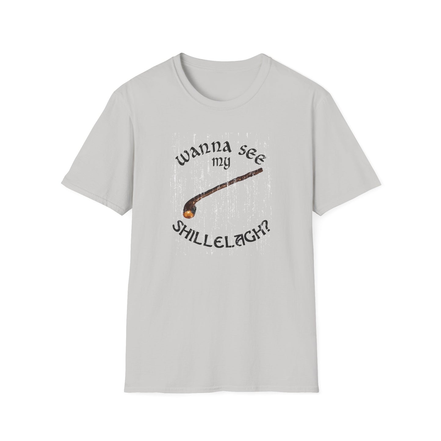Wanna See My Shillelagh Adult Unisex T-Shirt by TOOLOUD