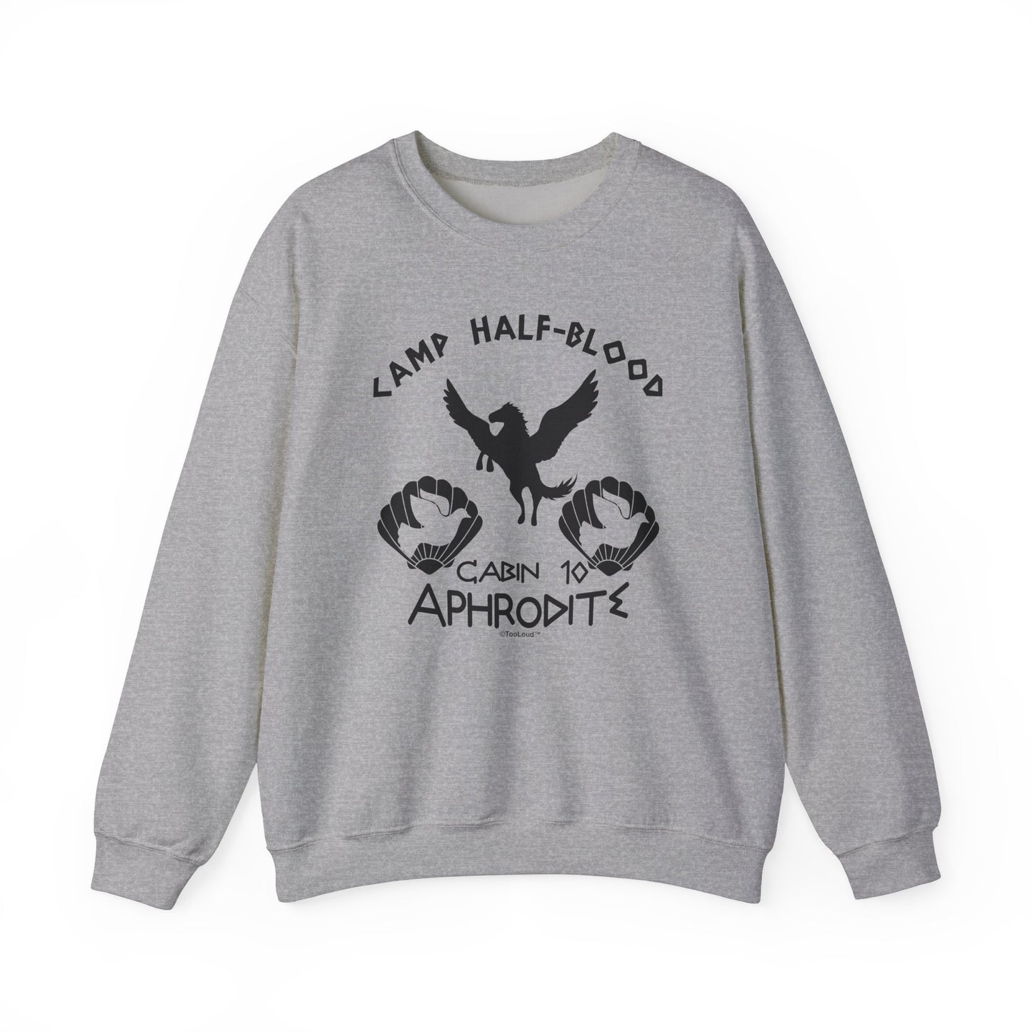 Cabin 10 Aphrodite Camp Half-Blood Adult Sweatshirt by TOOLOUD