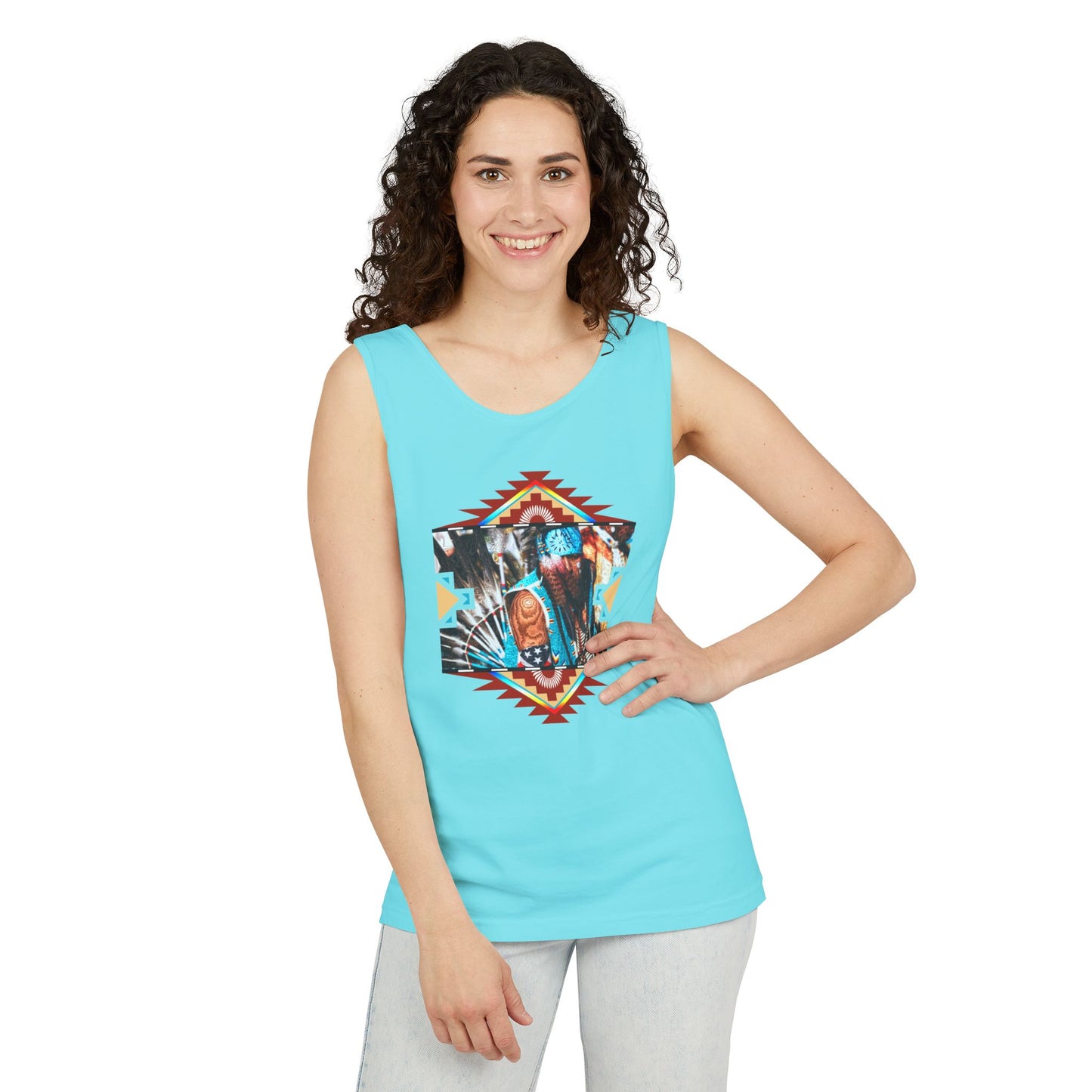 Native American Dancer Design #2 Loose Tank Top by TOOLOUD
