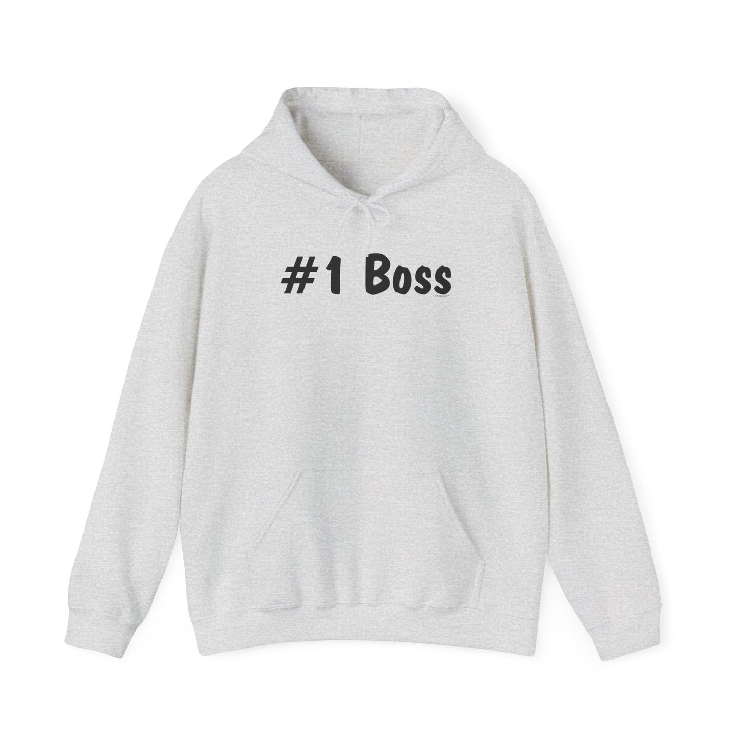 TooLoud #1 Boss Text - Boss Day Unisex Hoodie Sweatshirt