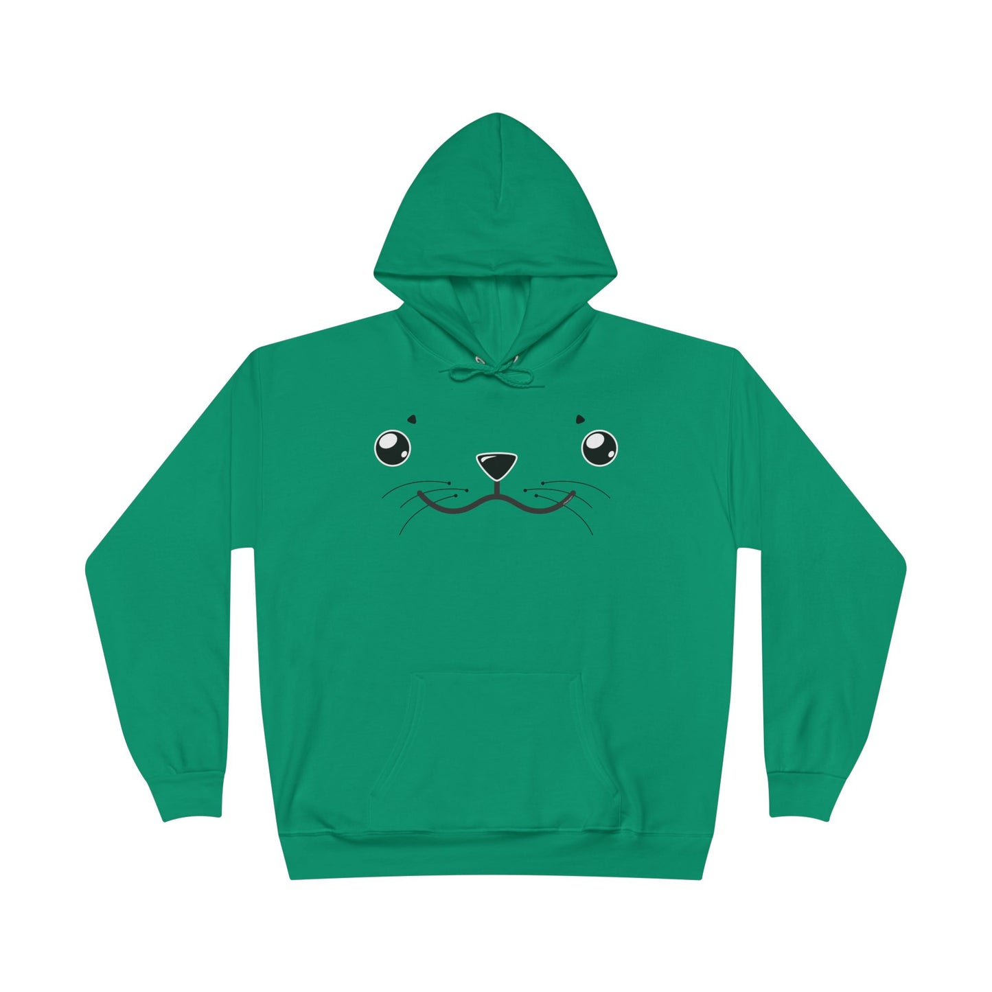 Kyu-T Face - Sealie the Cute Seal Unisex Hoodie Sweatshirt by TOOLOUD