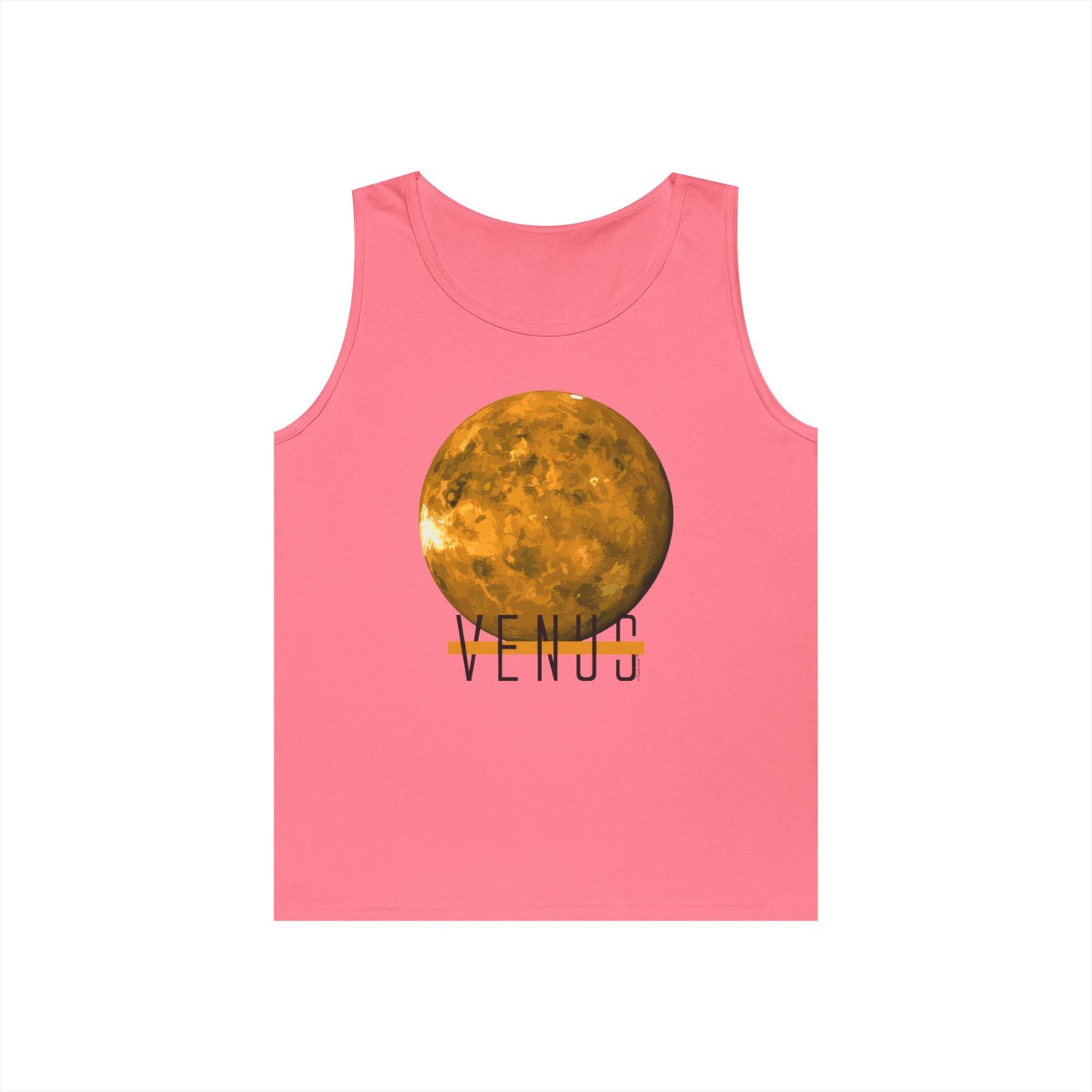 Planet Venus Text Adult Loose Tank Top by TOOLOUD