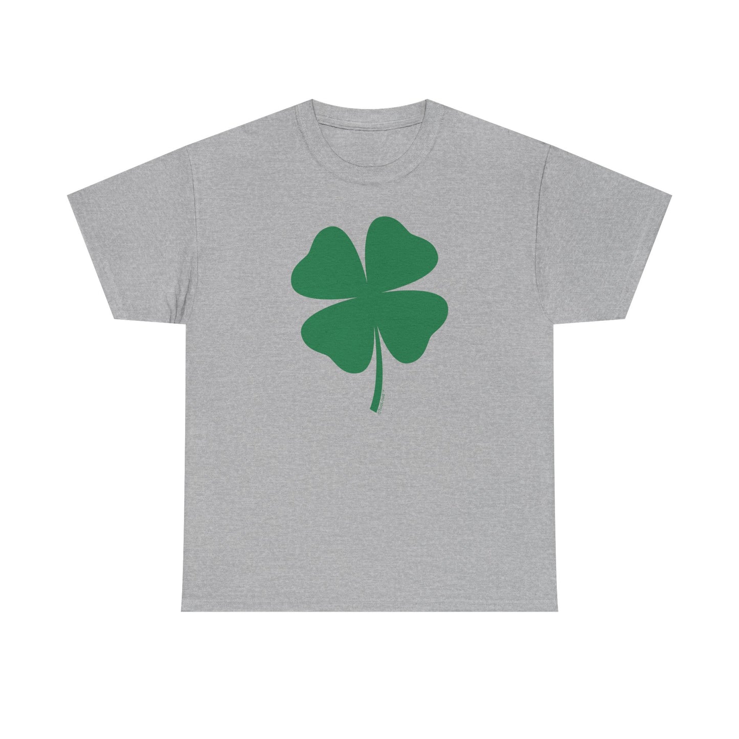 Four Leaf Clover: Adult Print T-Shirt for St. Patrick's Day Celebrations by TOOLOUD