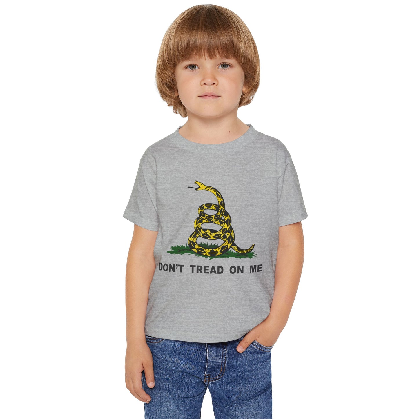 Don't Tread On Me Gadsden Flag Rattlesnake Toddler T-Shirt by TooLoud
