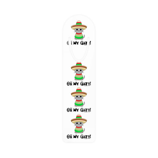 Oh My Gato – Cinco De Mayo Aluminum Paper Clip Bookmark by TOOLOUD