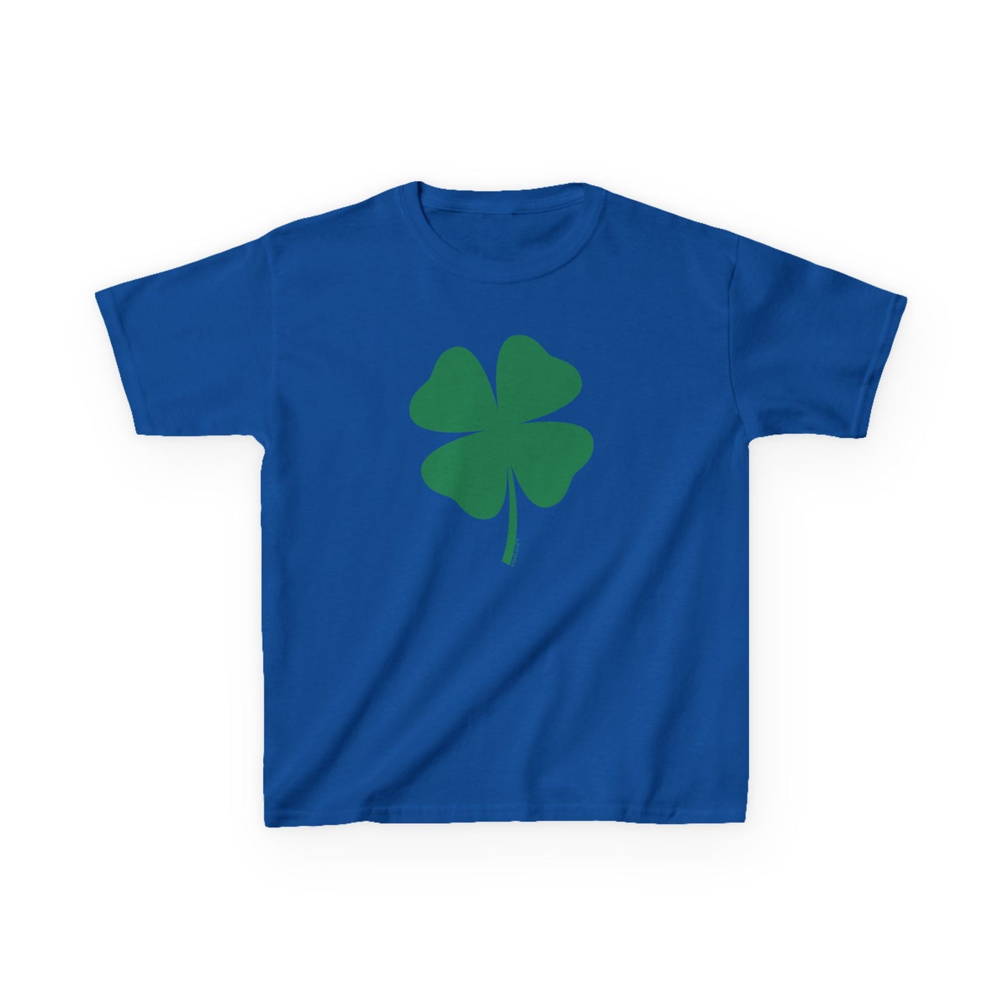 Lucky Four Leaf Clover St. Patrick's Day Children's T-Shirt by TOOLOUD