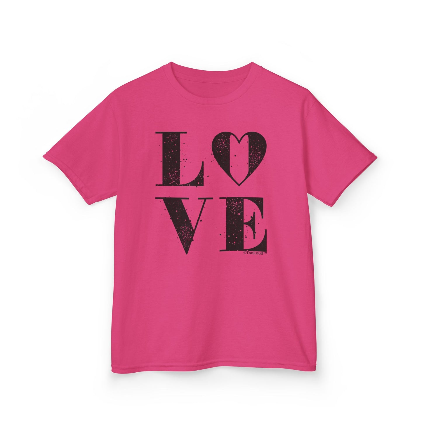Love Splatter Children’s T-Shirt by TOOLOUD
