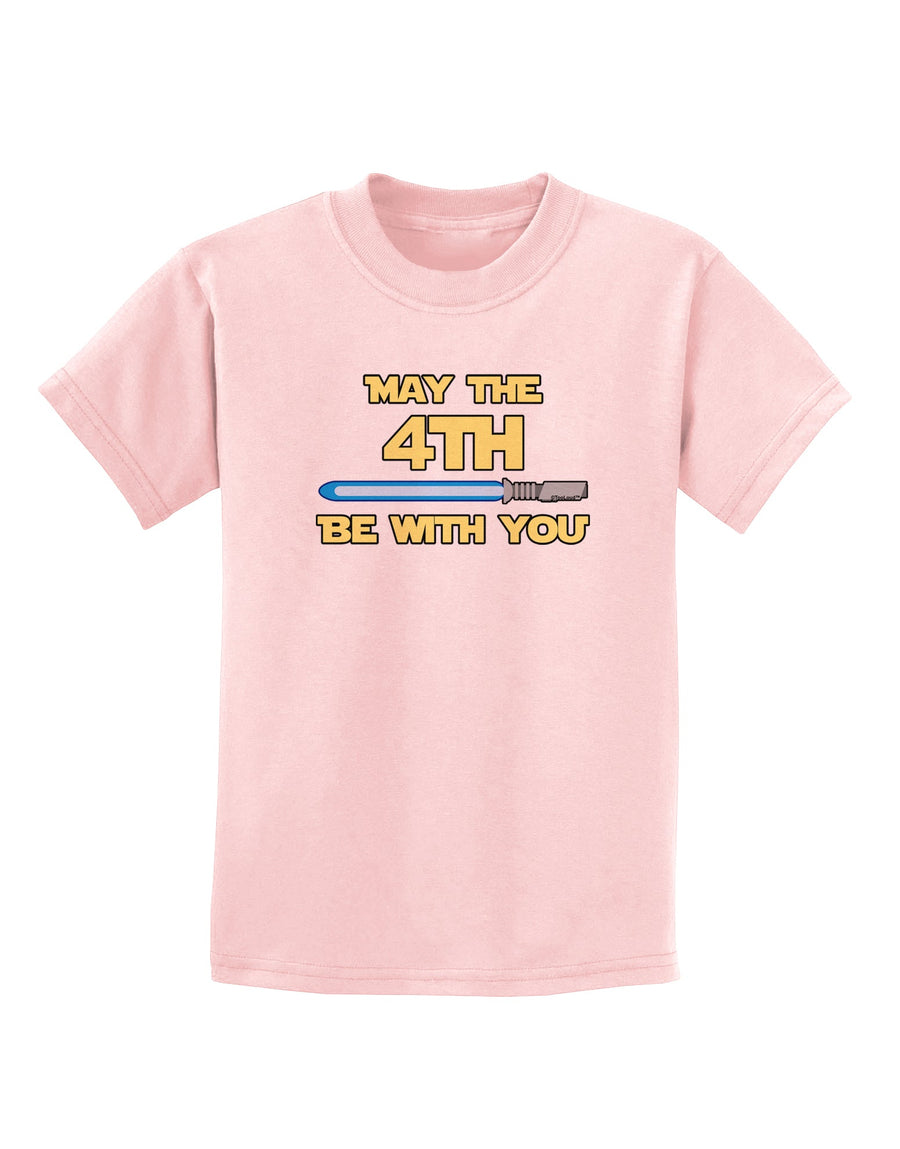 4th Be With You Beam Sword 2 Childrens T-Shirt-Childrens T-Shirt-TooLoud-White-X-Small-Davson Sales