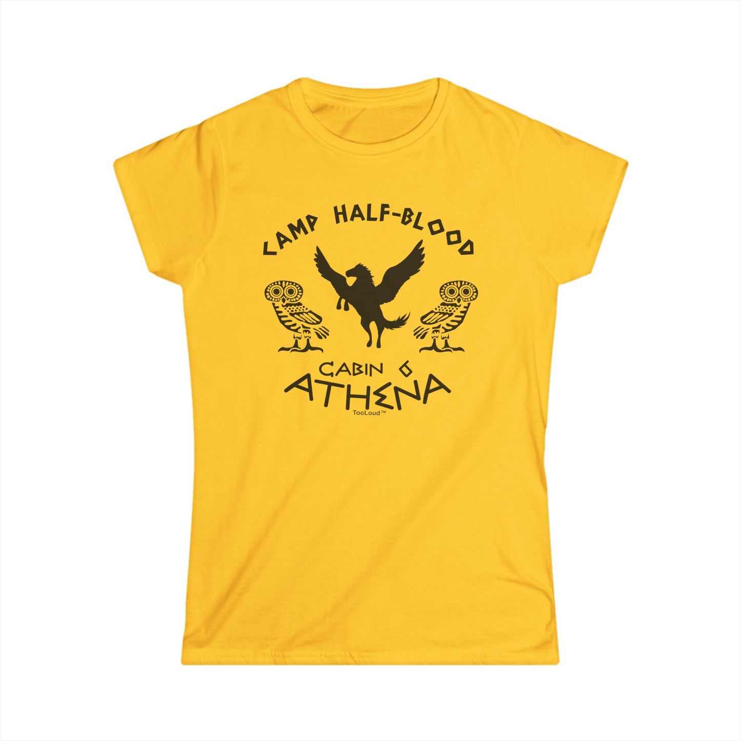 Camp Half Blood Cabin 6 Athena Juniors Style T-Shirt by TOOLOUD