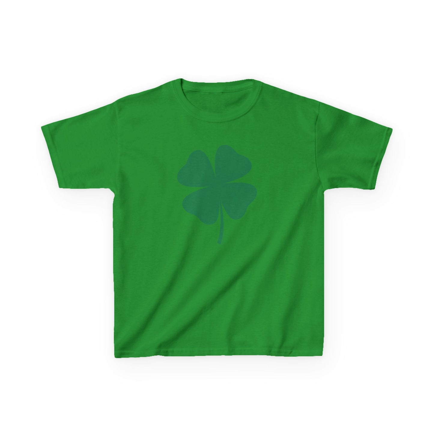 Lucky Four Leaf Clover St. Patrick's Day Children's T-Shirt by TOOLOUD