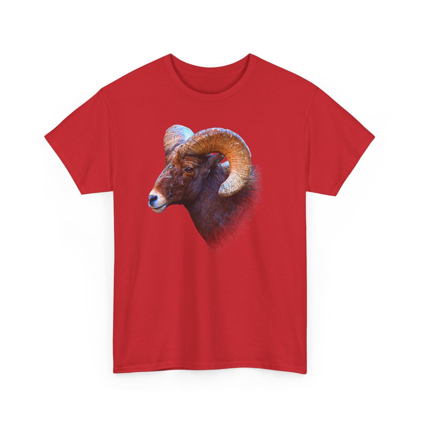 Majestic Bighorn Ram Adult Dark T-Shirt by TOOLOUD