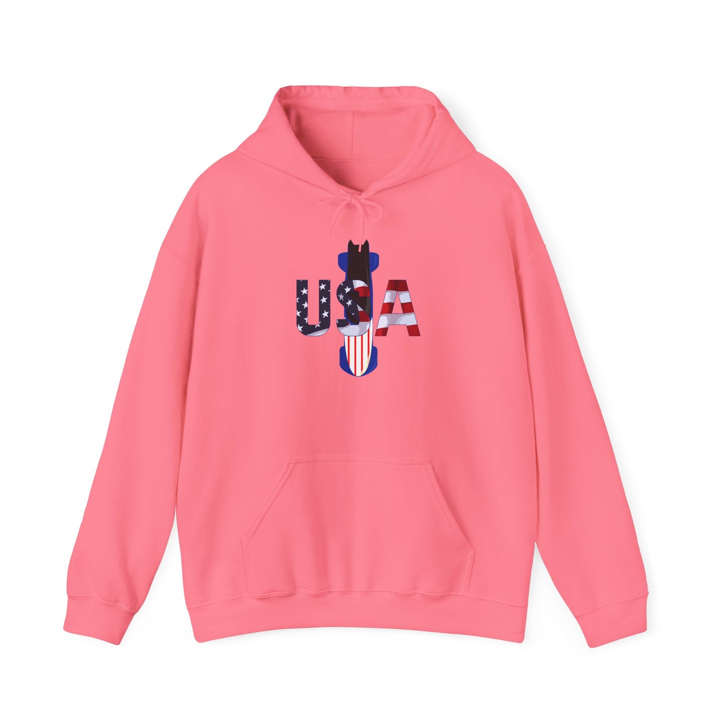 USA Bobsled Hoodie Unisex Sweatshirt by TooLoud