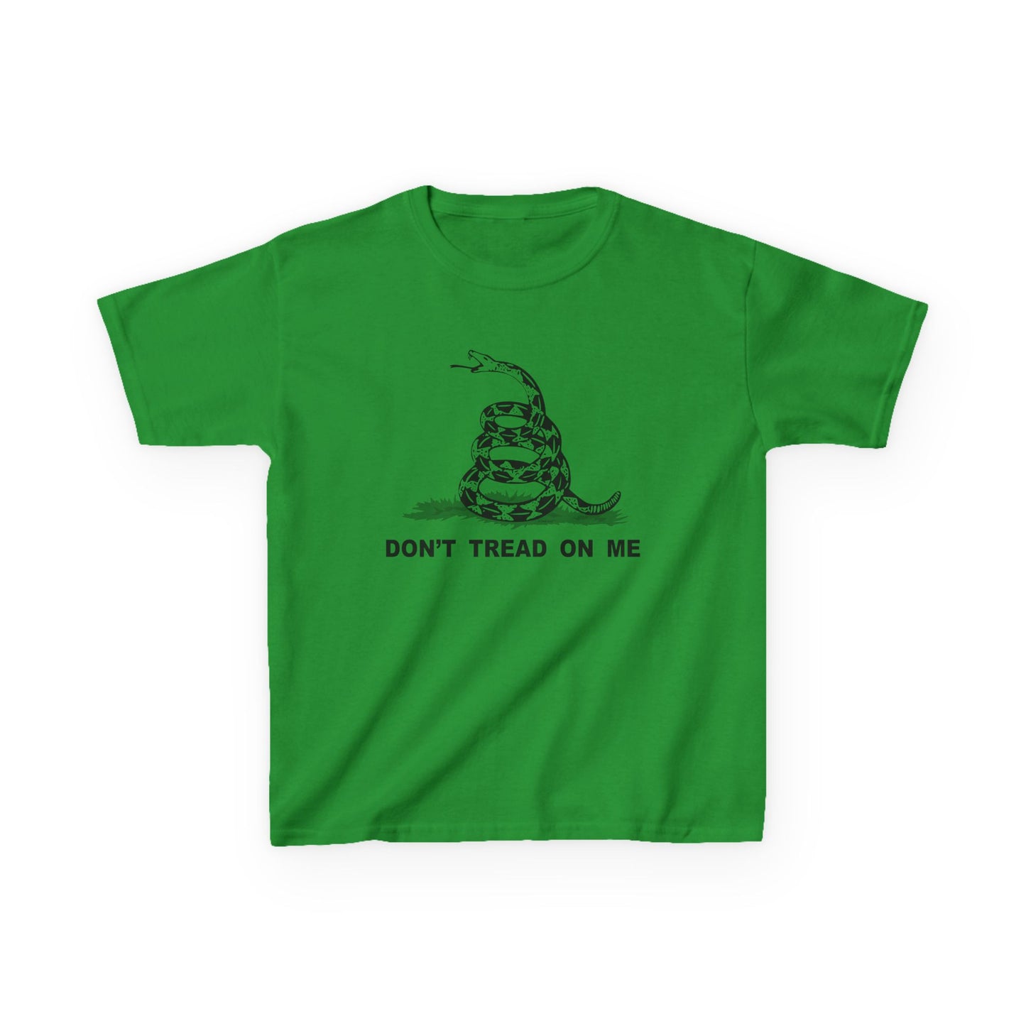 Subdued Don't Tread On Me Gadsden Flag Rattlesnake Childrens T-Shirt