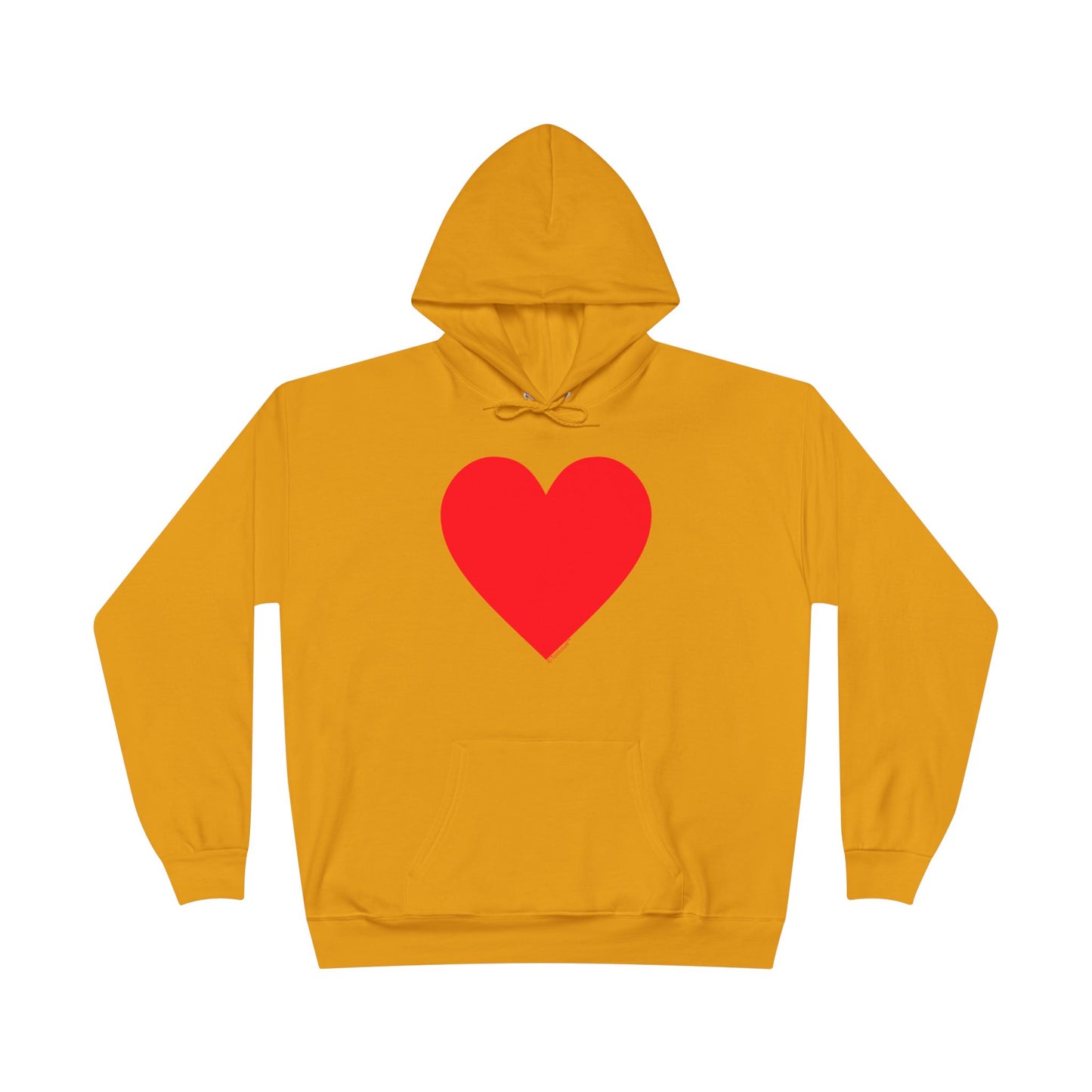 TOOLOUD Big Red Heart Valentine's Day Hoodie Sweatshirt – Romantic & Cozy Gift