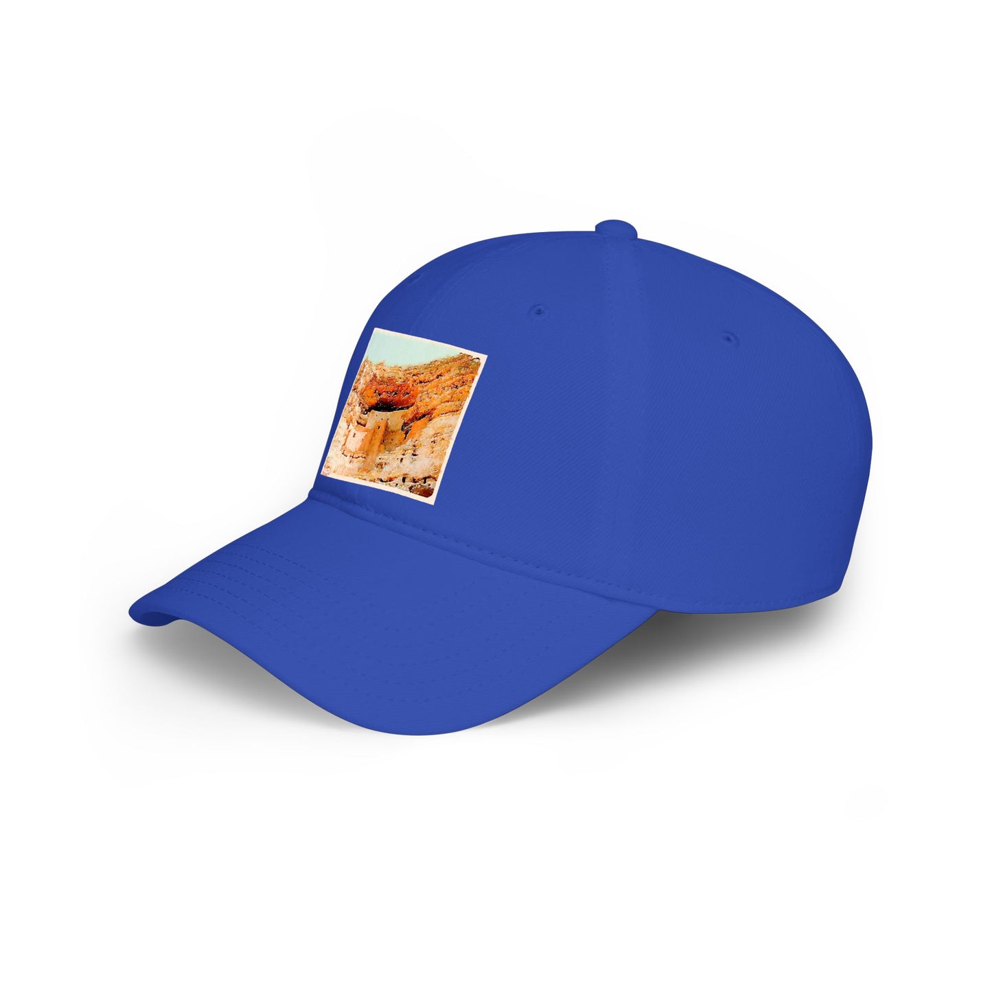 Montezuma Castle Watercolor Adult Baseball Cap Hat by TOOLOUD