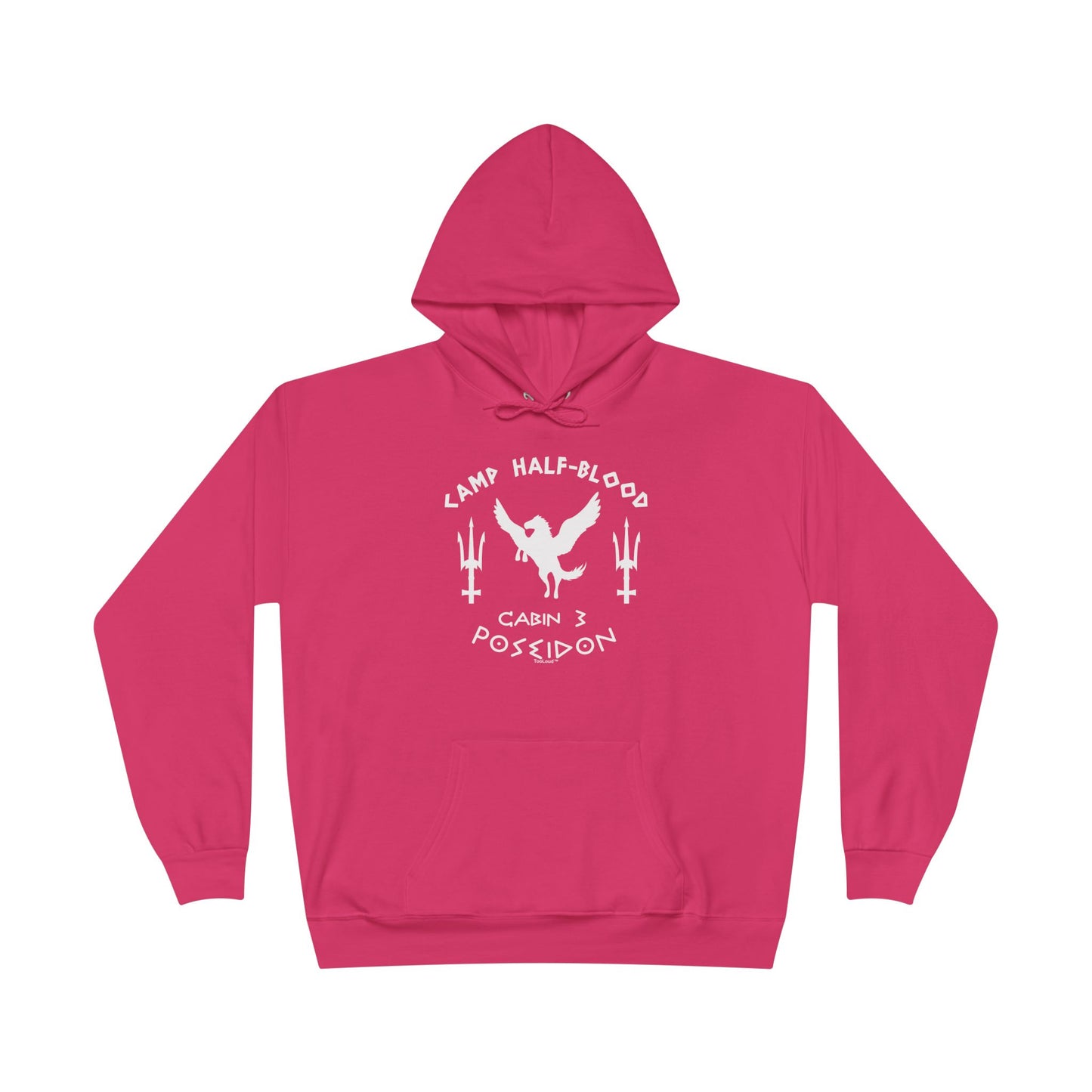 TOOLOUD Cabin 3 Poseidon Camp Half Blood Dark Hoodie Sweatshirt