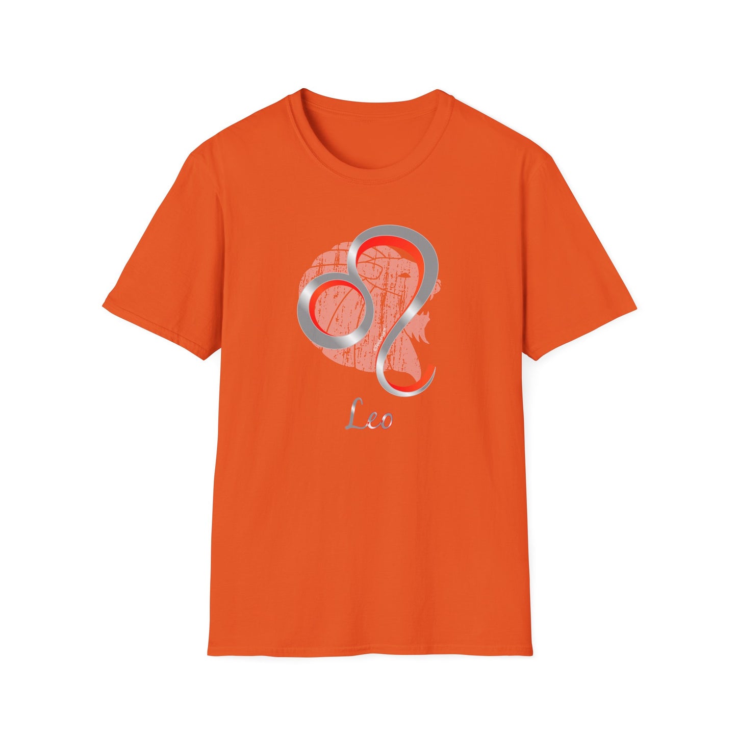 Leo Symbol Adult T-Shirt by TOOLOUD