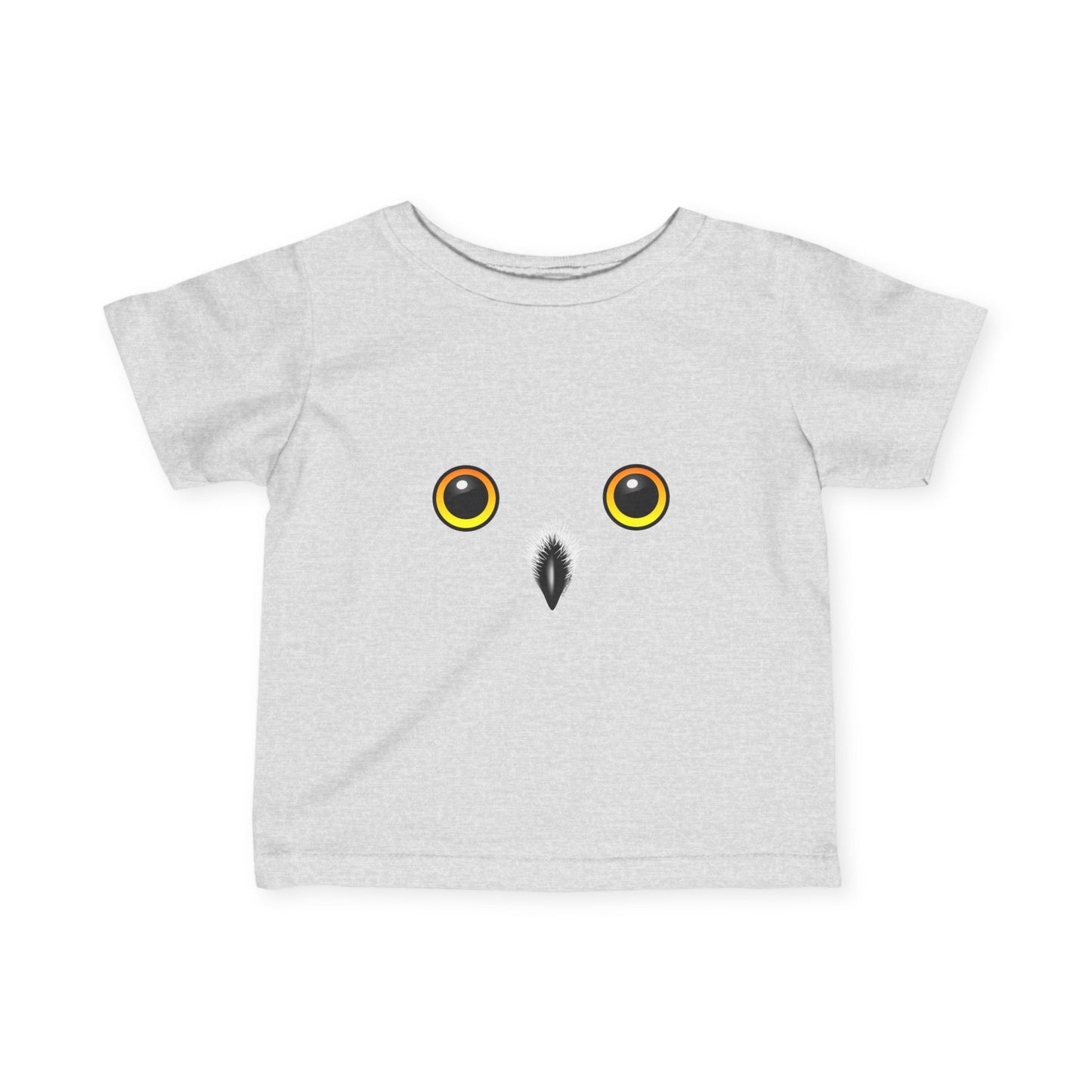 Cute Snowy Owl Face Infant T-Shirt By TOOLOUD