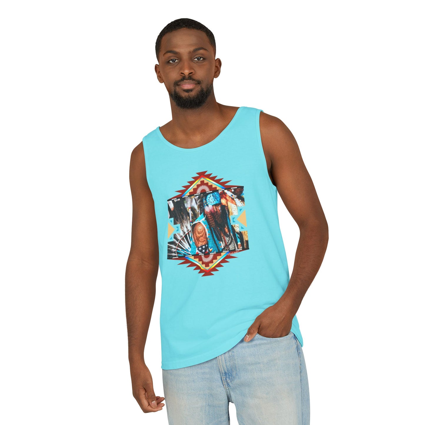 Native American Dancer Design #2 Loose Tank Top by TOOLOUD